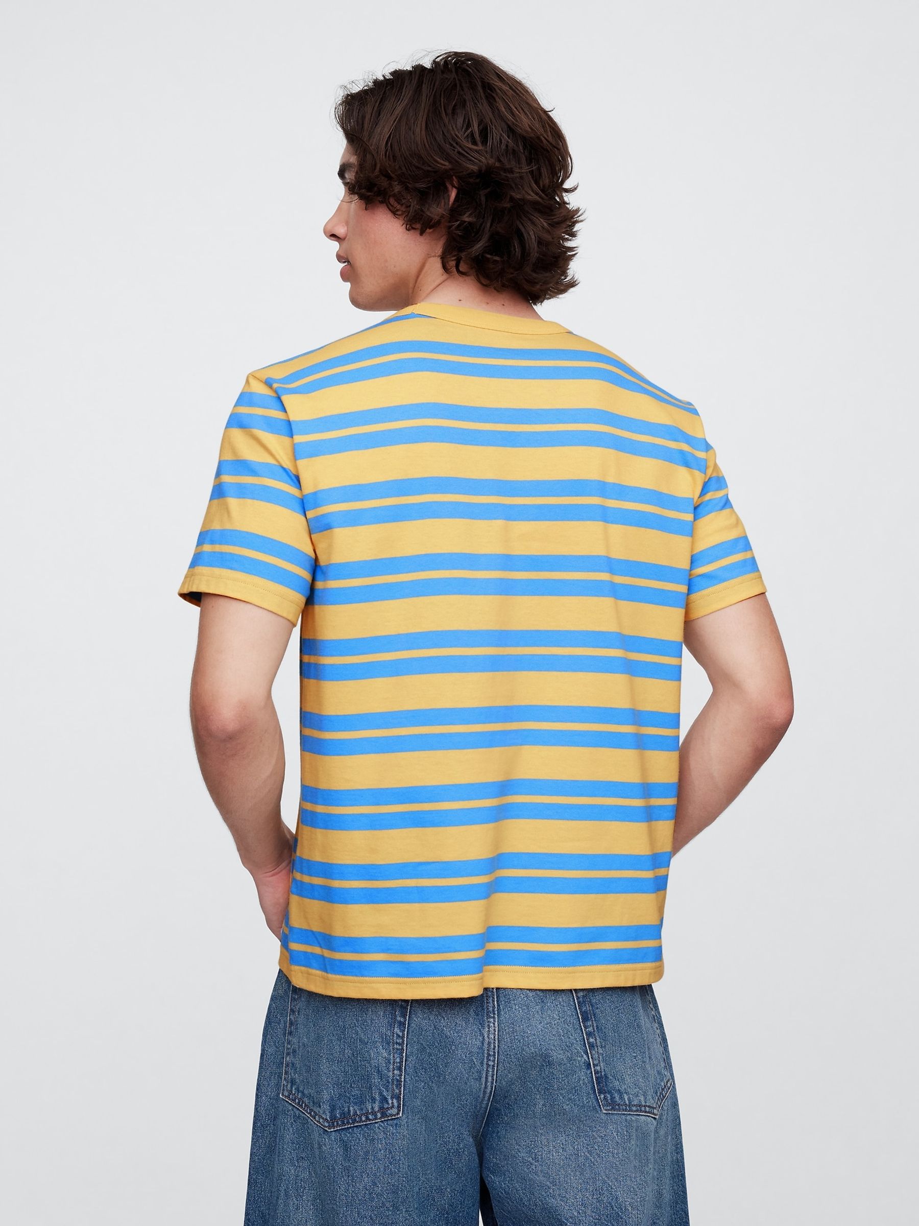 Yellow Stripe Original T-Shirt - Image 2 of 5