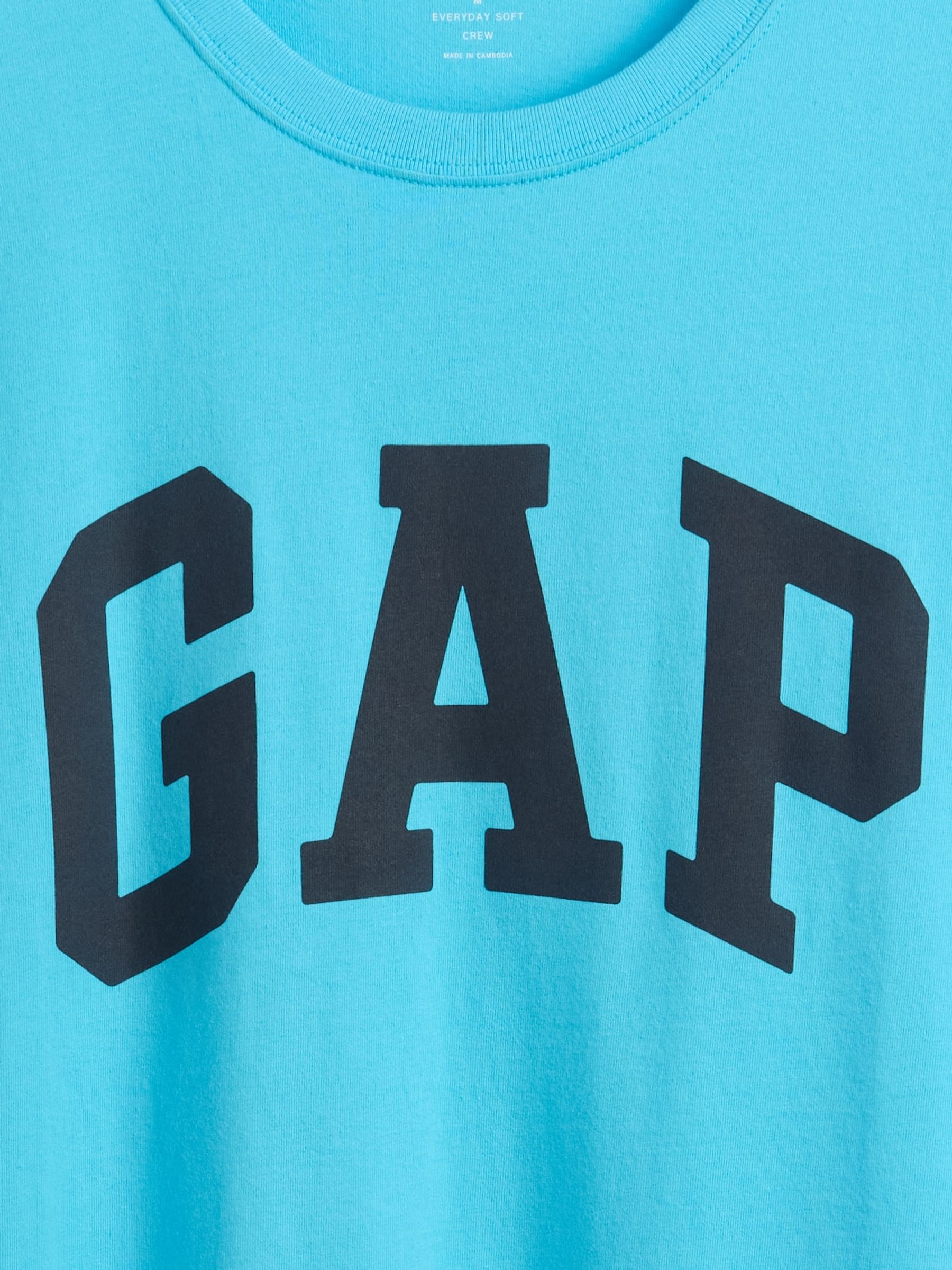Blue Everyday Soft Logo T-Shirt - Image 5 of 5