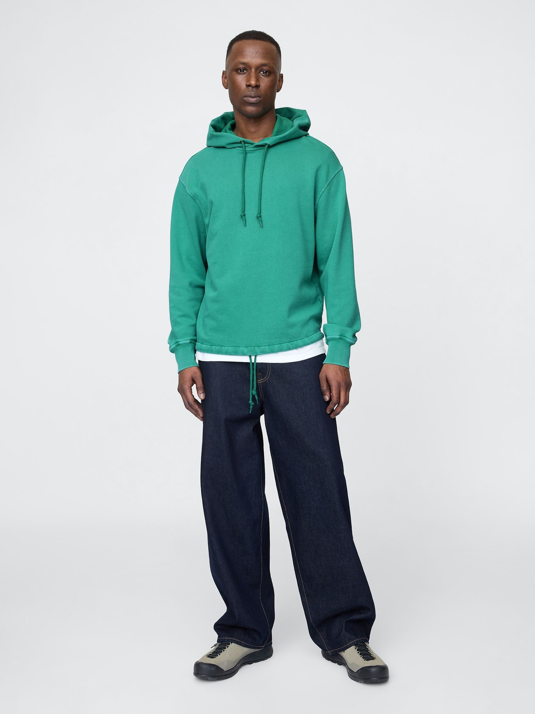 Green Logo Hoodie - Image 3 of 5