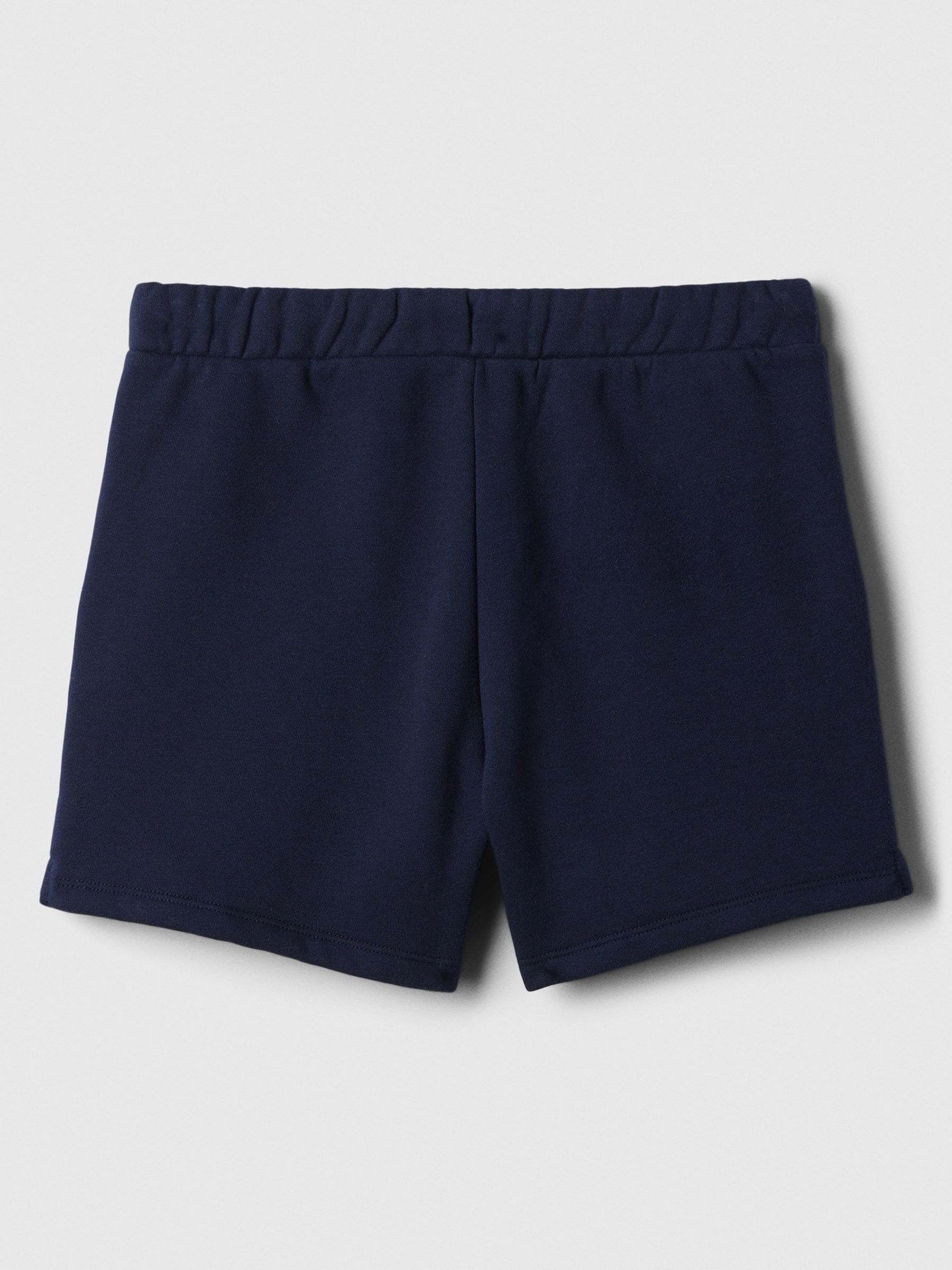 Navy Blue Logo Pull On Shorts (4-13yrs) - Image 2 of 3