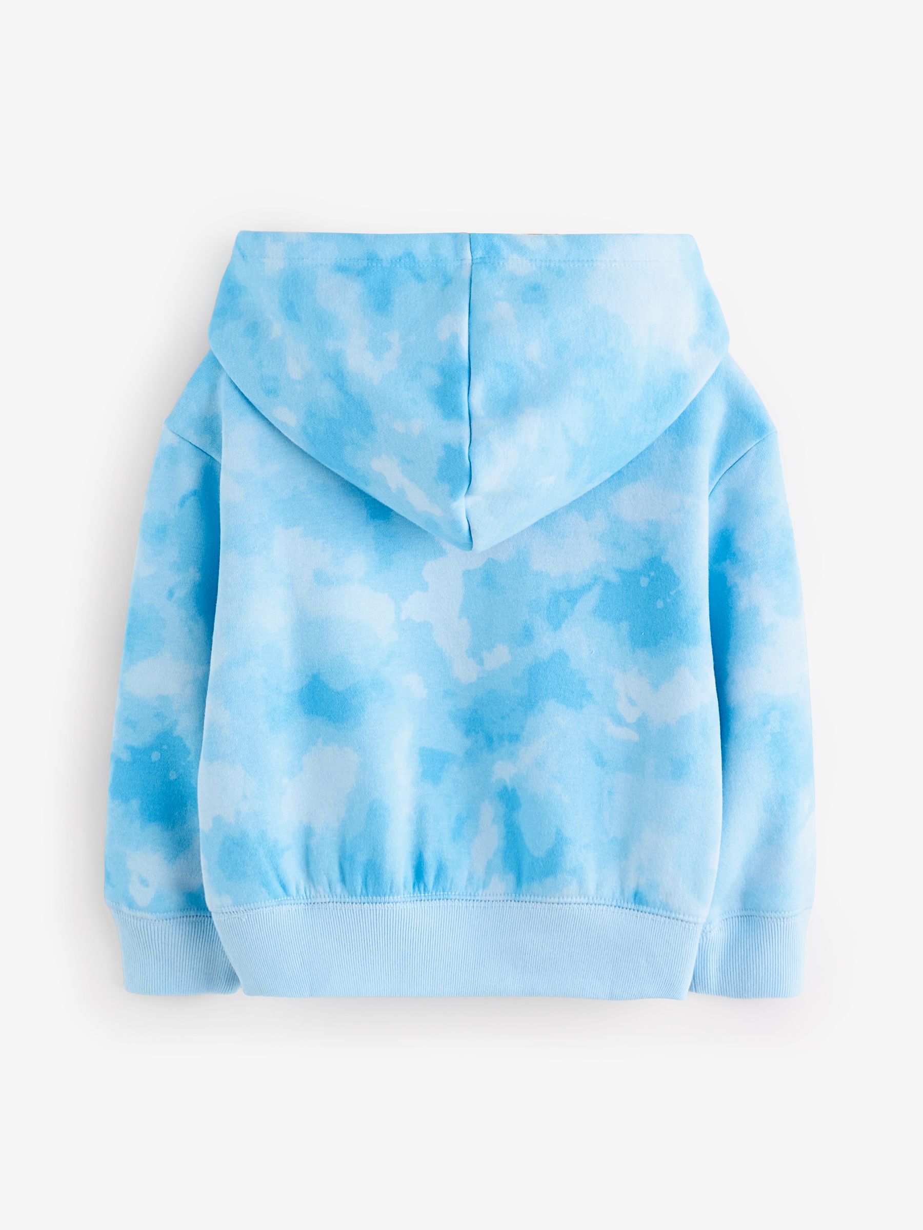 Blue Tie-Dye Vintage Relaxed Hoodie (4-13yrs) - Image 2 of 6