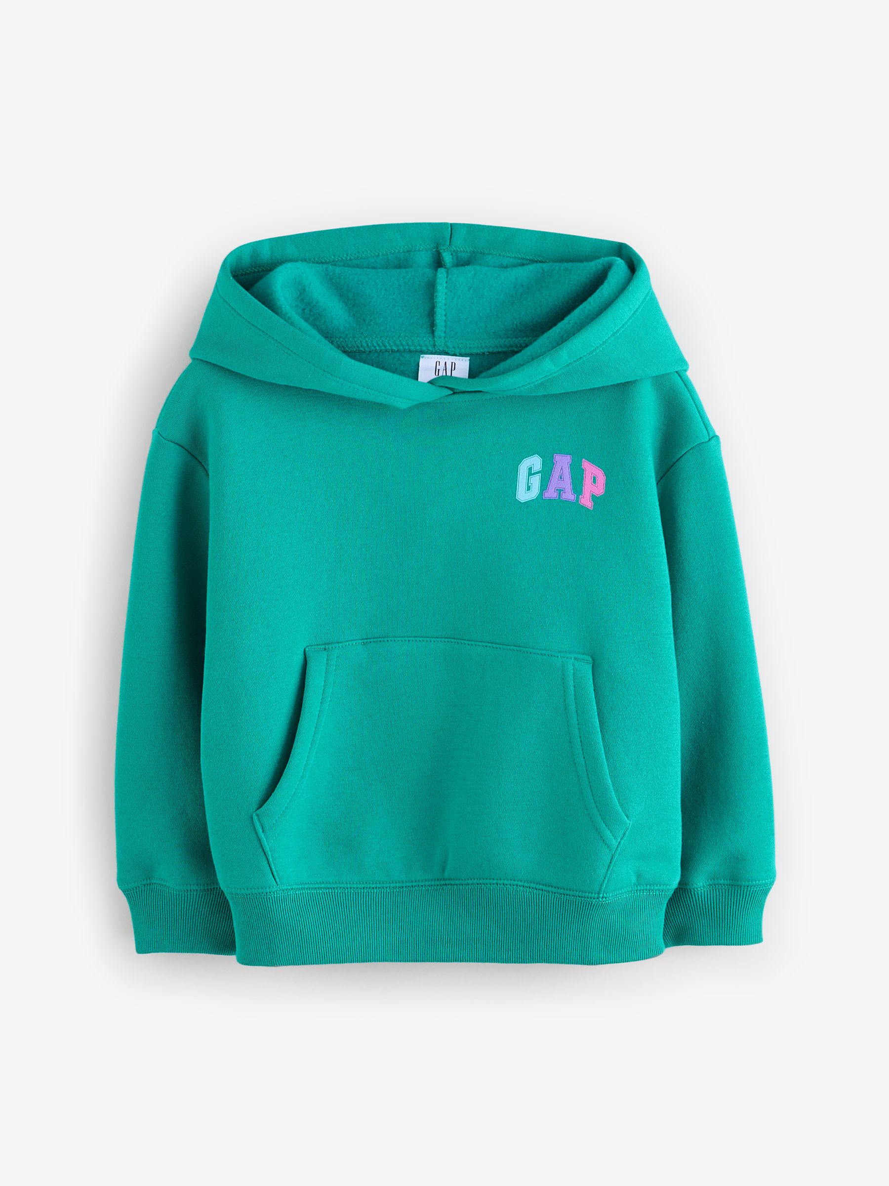 Dark Green Vintage Relaxed Hoodie (4-13yrs) - Image 1 of 6