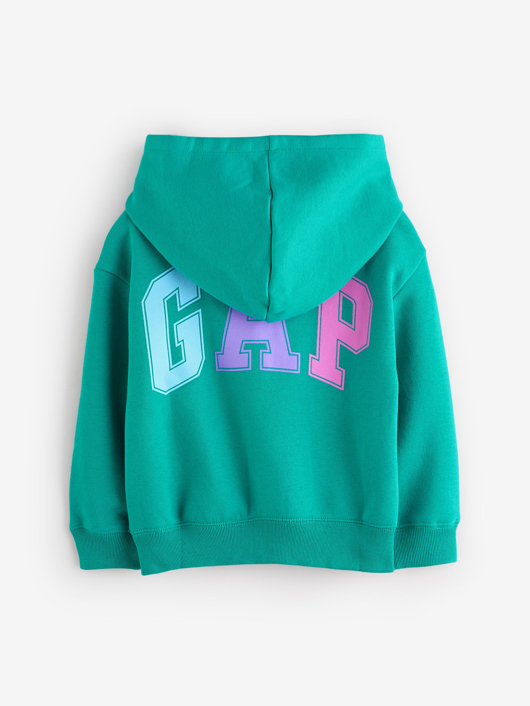 Dark Green Vintage Relaxed Hoodie (4-13yrs) - Image 2 of 6