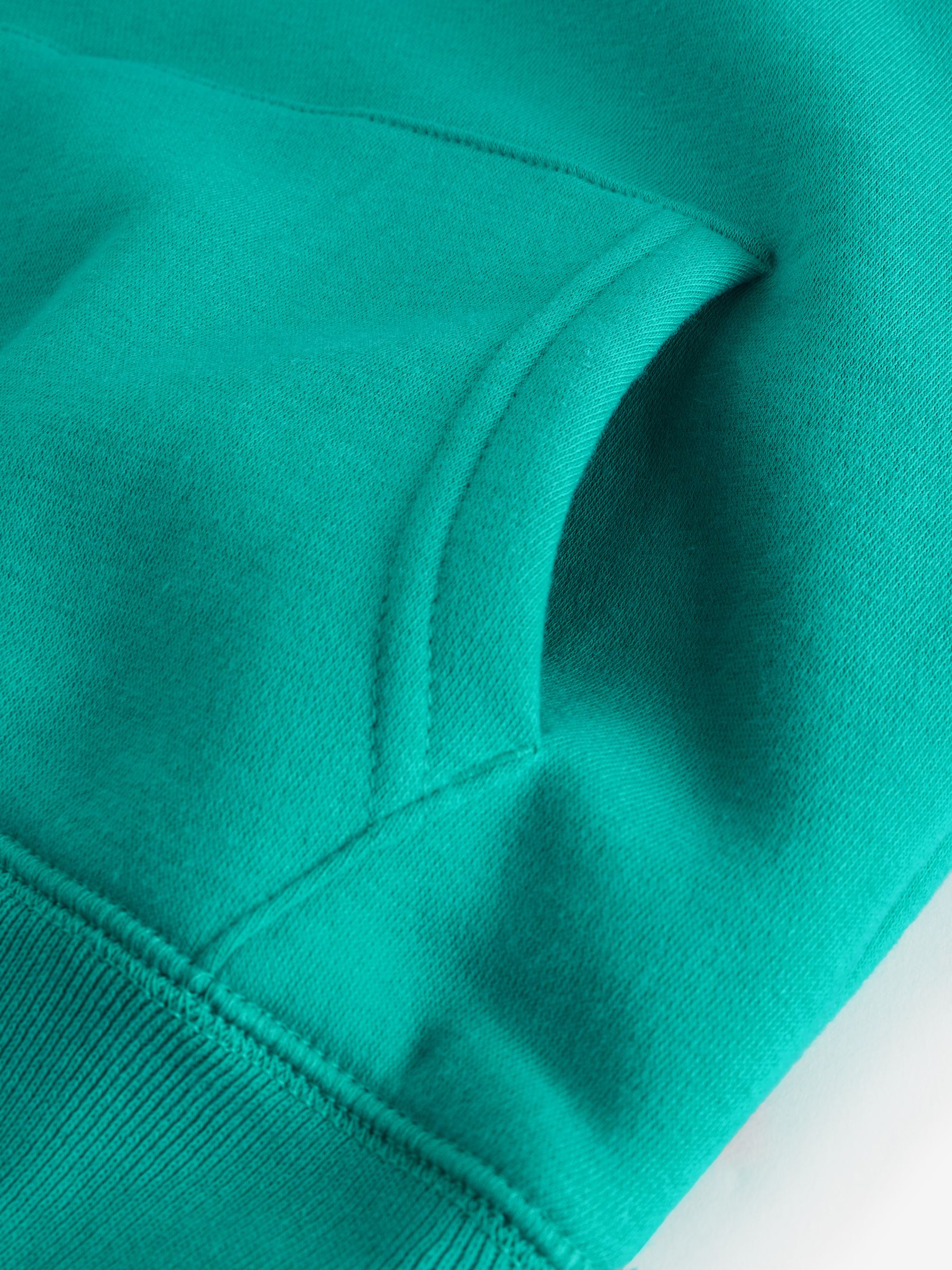 Dark Green Vintage Relaxed Hoodie (4-13yrs) - Image 4 of 6