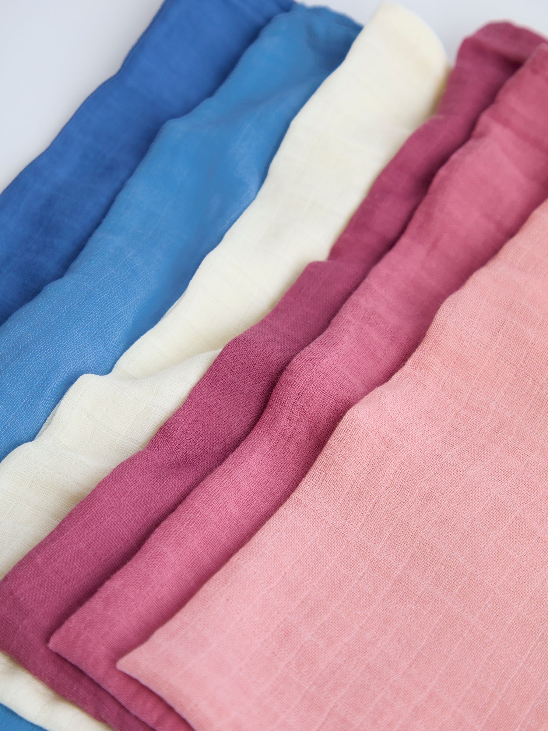 6-Pack Dusky Pastel Muslins - Image 9 of 9
