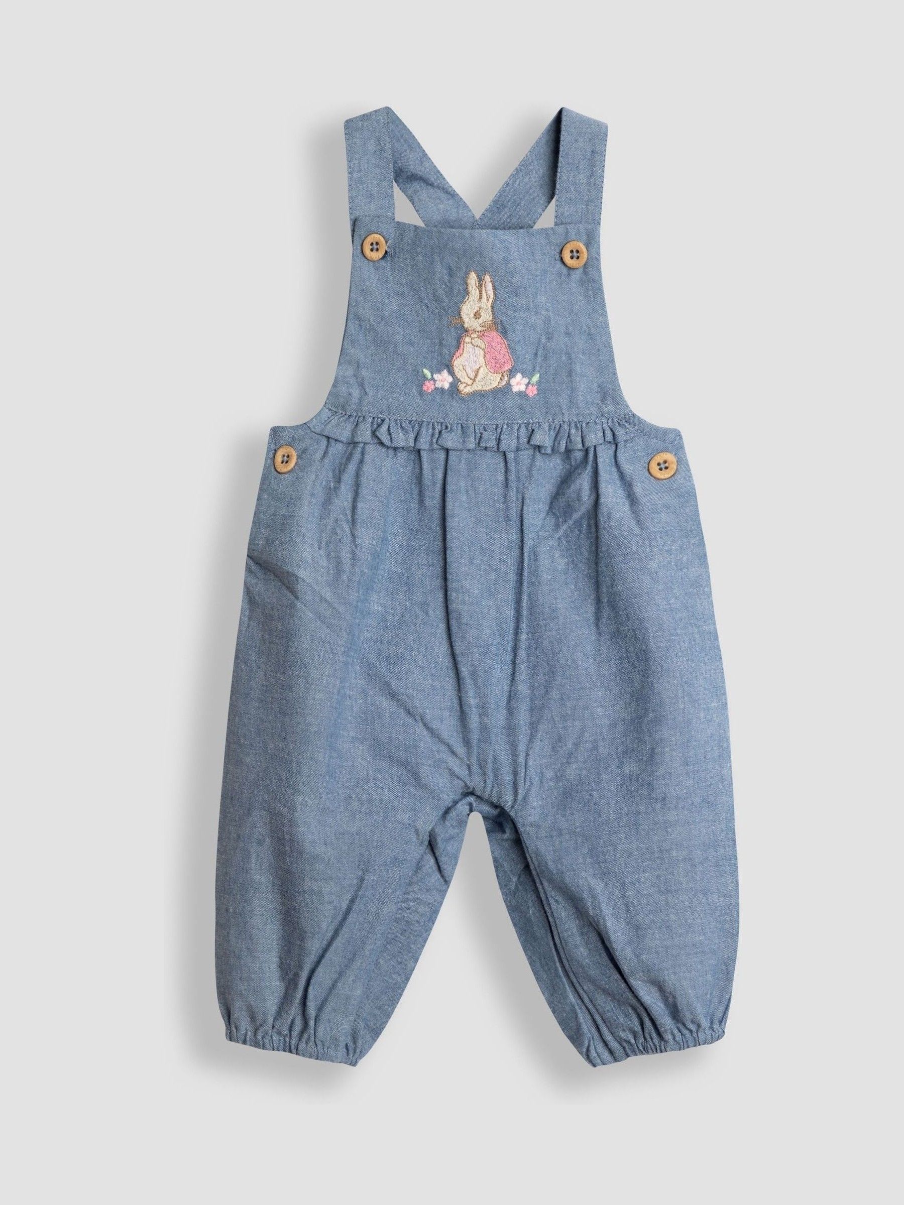 Denim Flopsy Chambray Dungaree & Body Set - Image 2 of 5