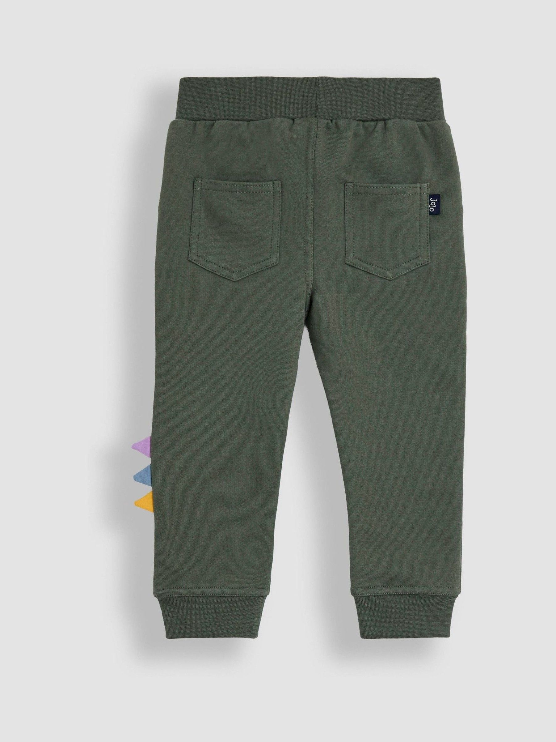 Khaki Green Roar Appliqué Joggers - Image 4 of 4