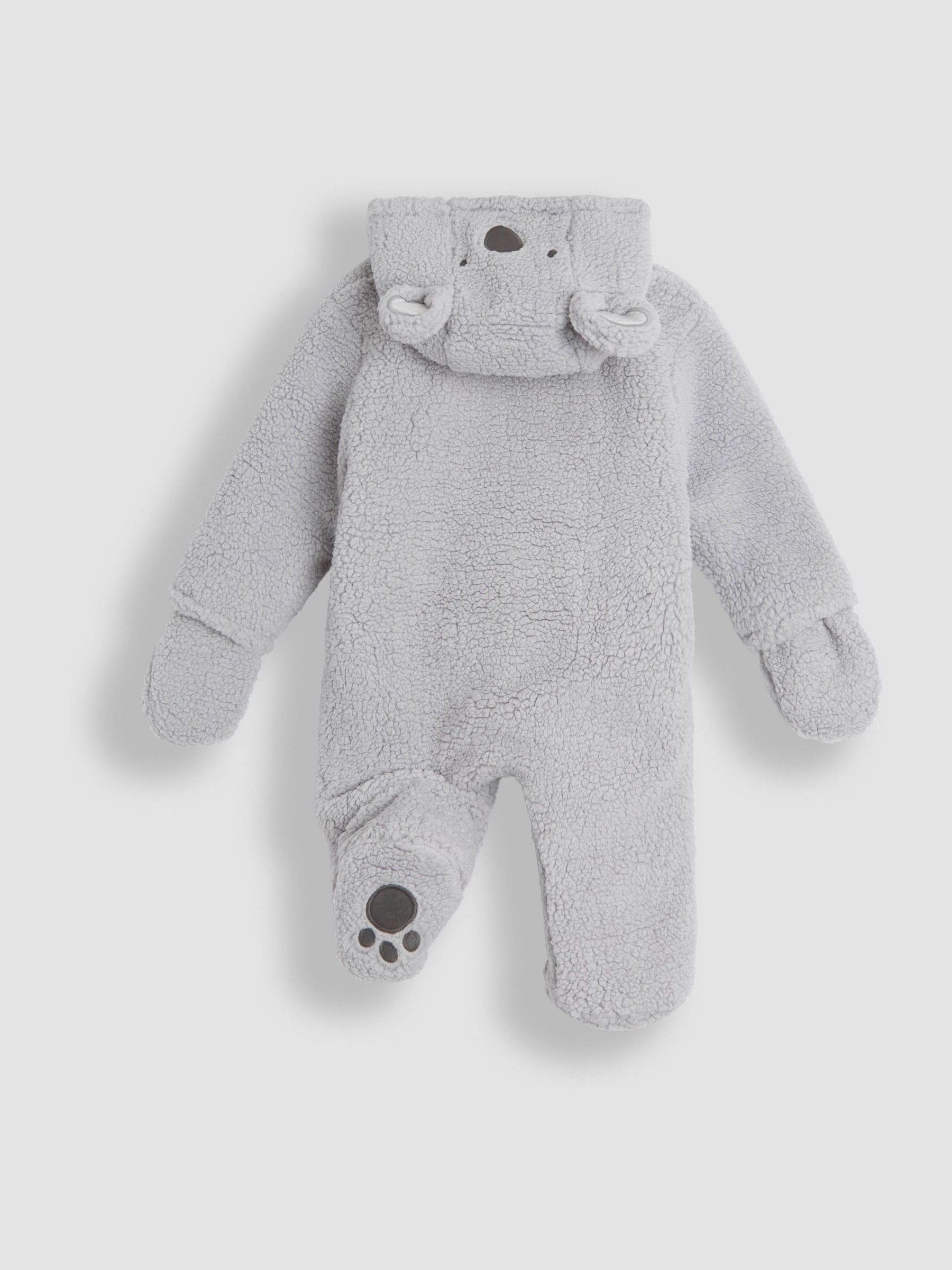 Grey Koala Cosy Borg Character Pramsuit - Image 4 of 5
