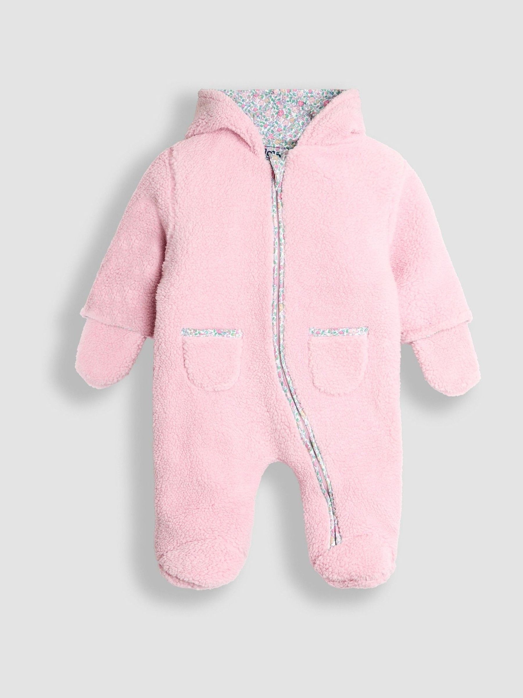 Pink Mouse Cosy Borg Character Pramsuit - Image 2 of 5