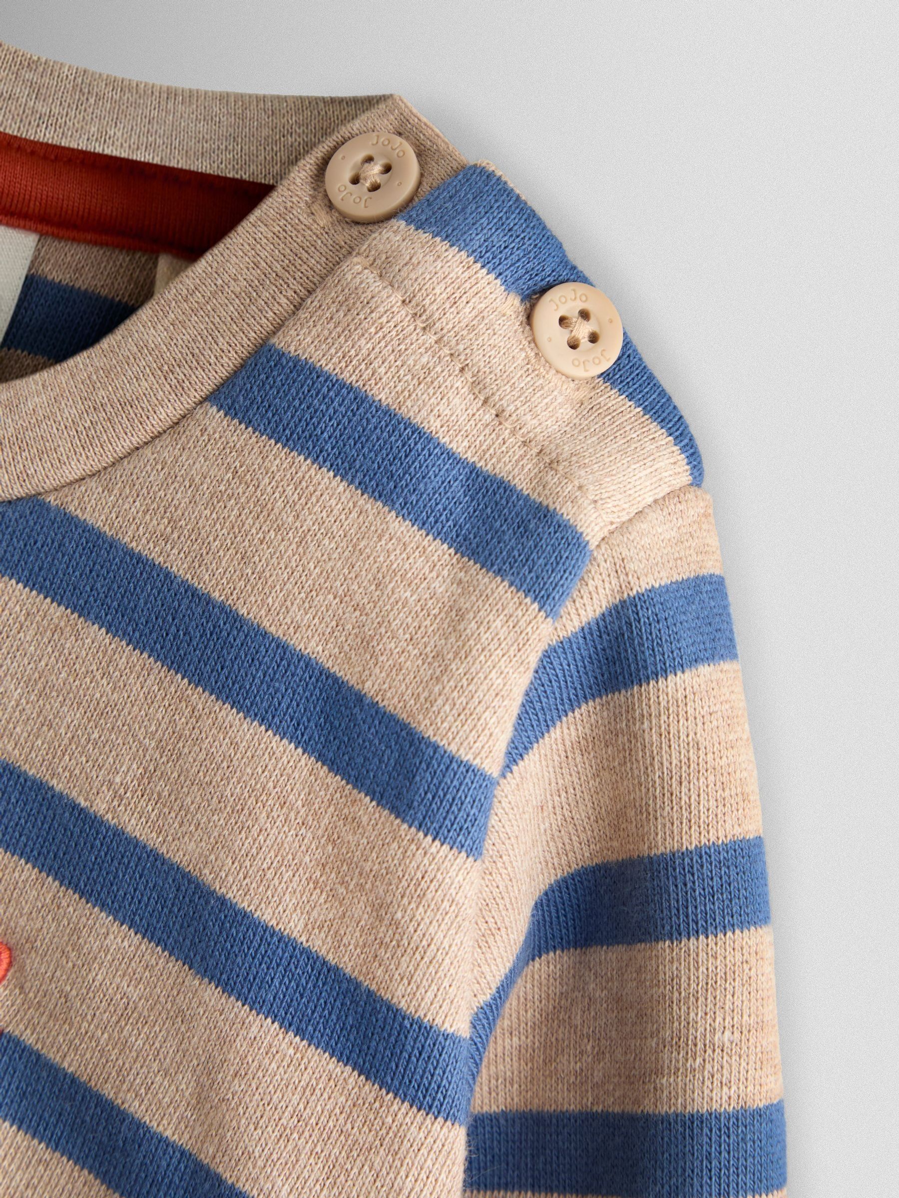 Blue 2-Piece Appliqué Sweatshirt & Joggers Set - Image 7 of 7