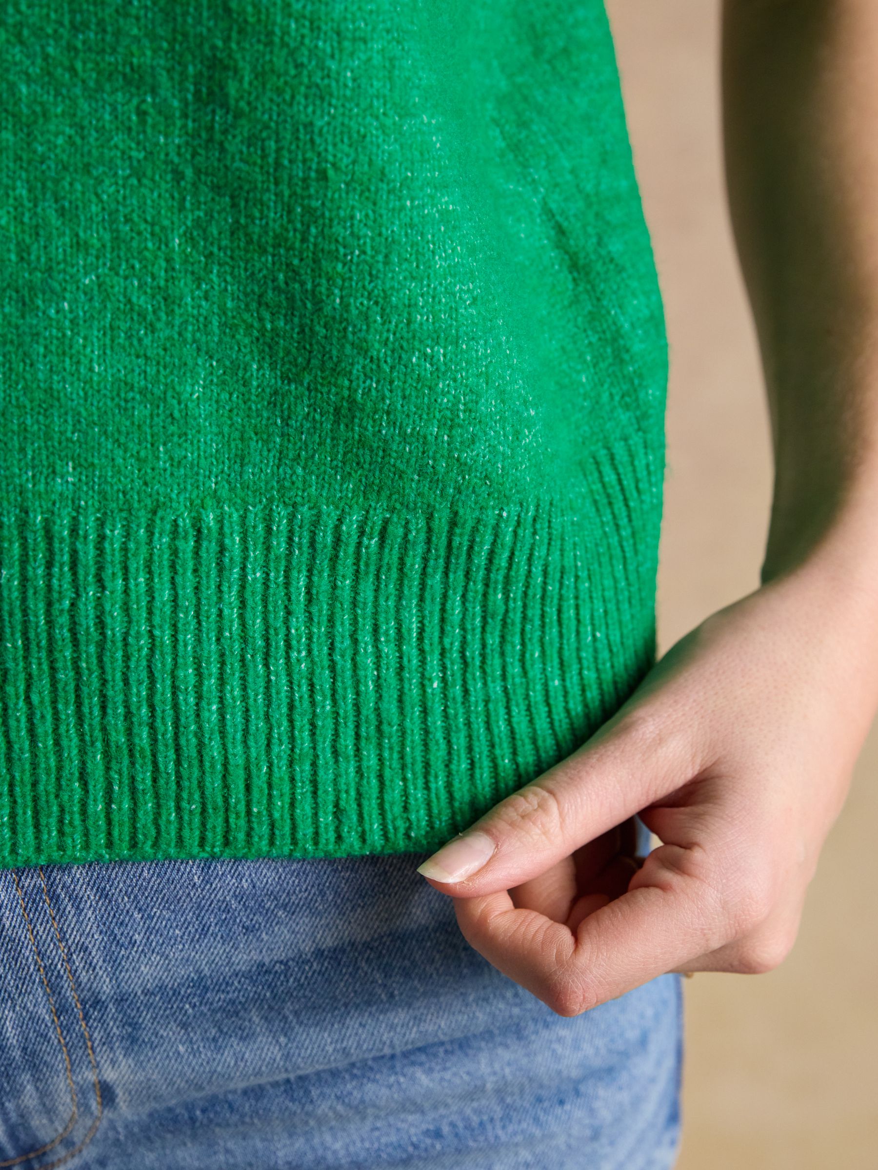 Holly Green Knitted Vest - Image 8 of 8