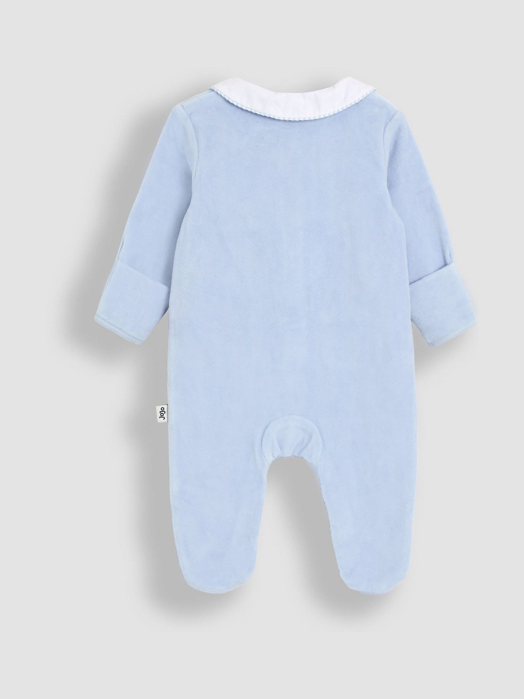 Blue Peter Rabbit Velour Footed All-In-One - Image 2 of 4