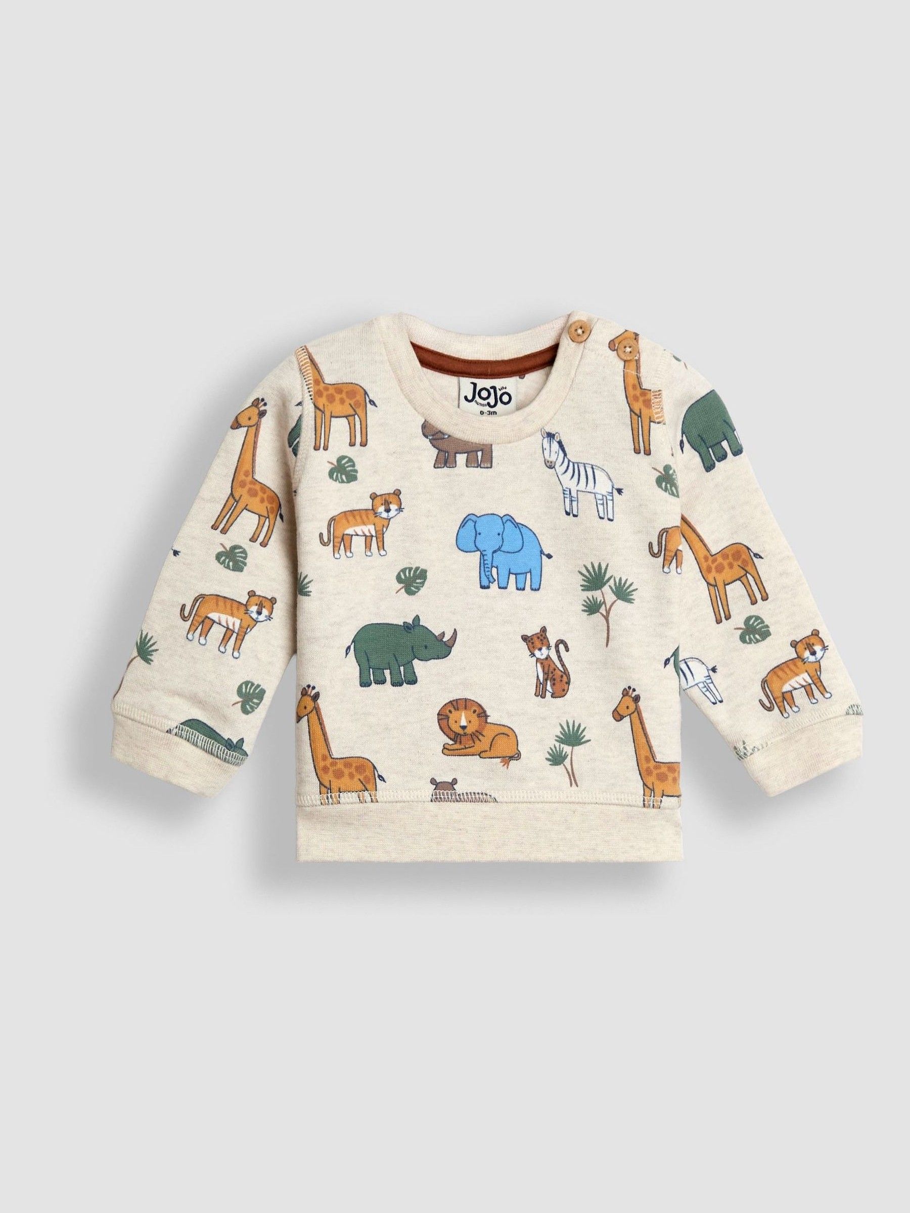 Natural Safari 2-Piece Safari Sweatshirt & Joggers Set - Image 2 of 5