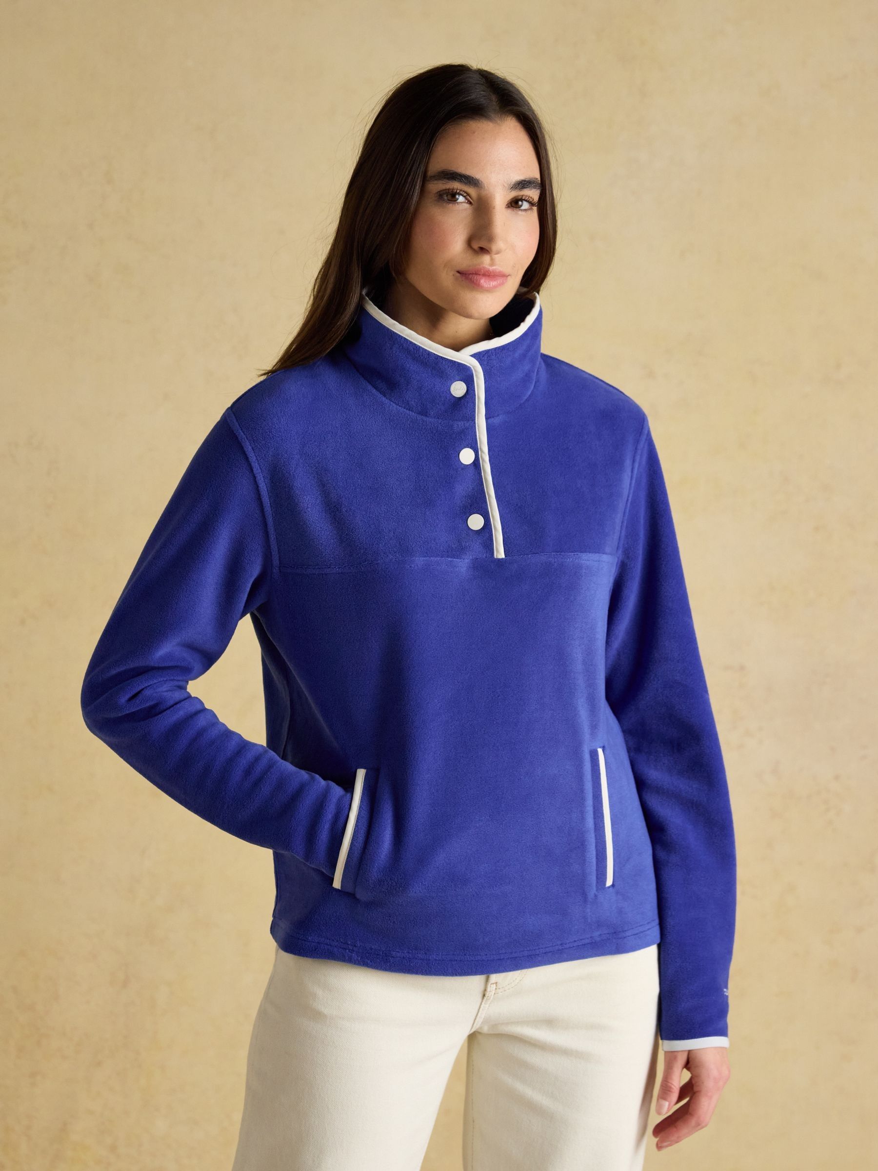 Blue Funnel Neck Fleece - Image 1 of 6
