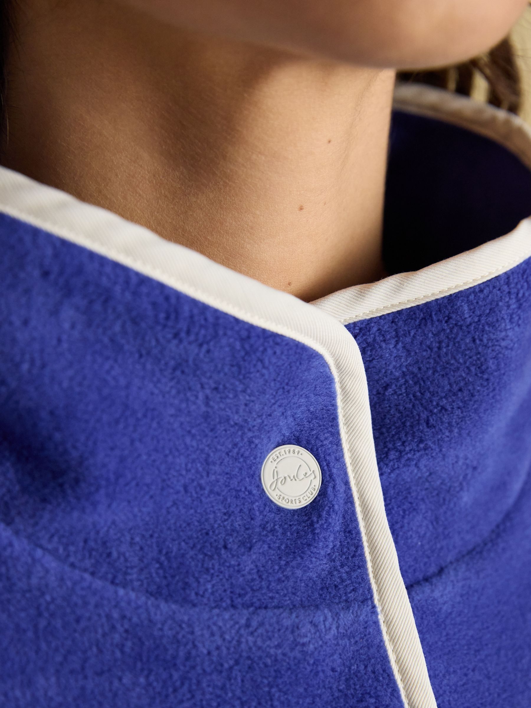 Blue Funnel Neck Fleece - Image 4 of 6