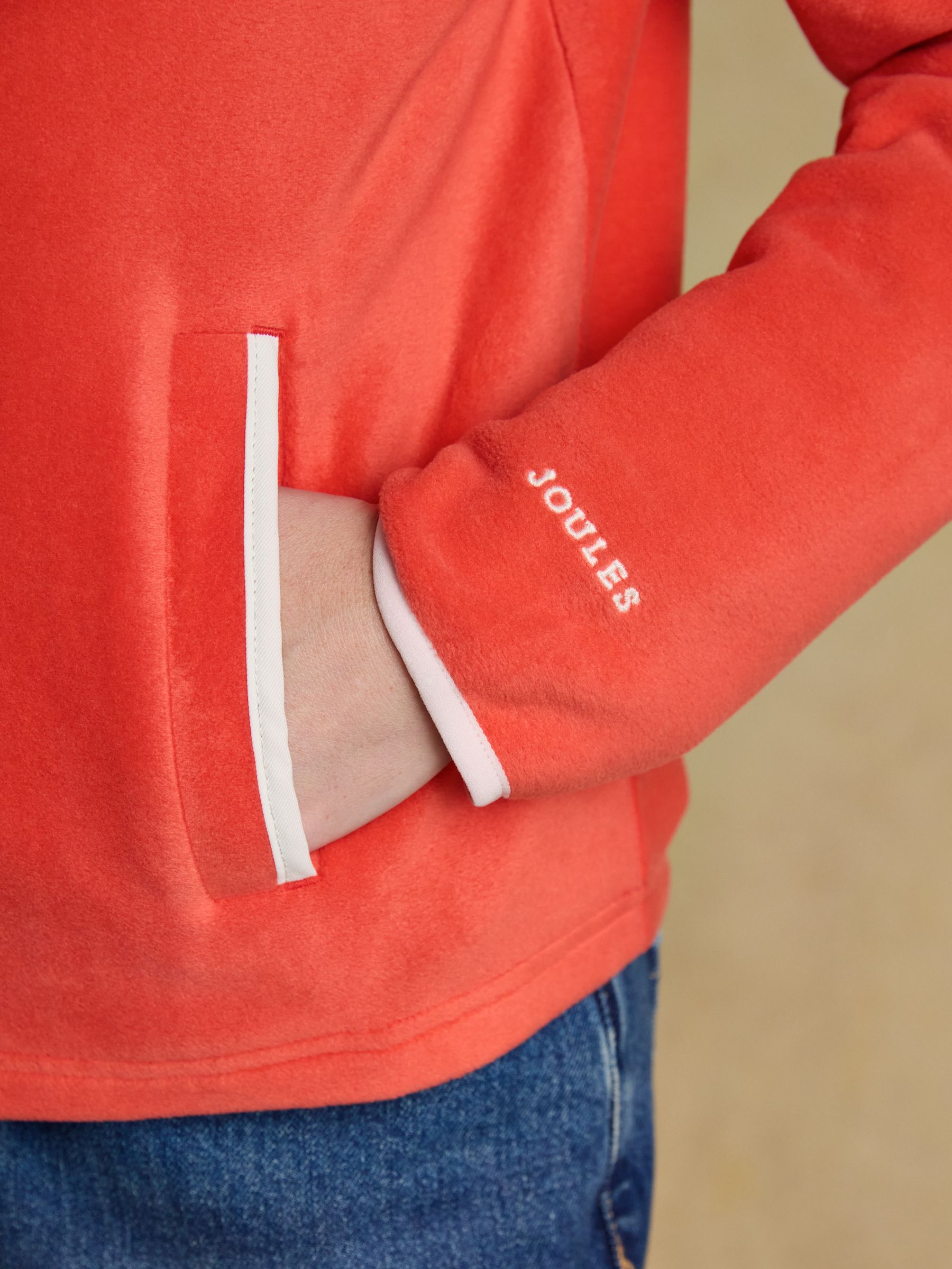 Red Funnel Neck Polar Fleece - Image 4 of 8