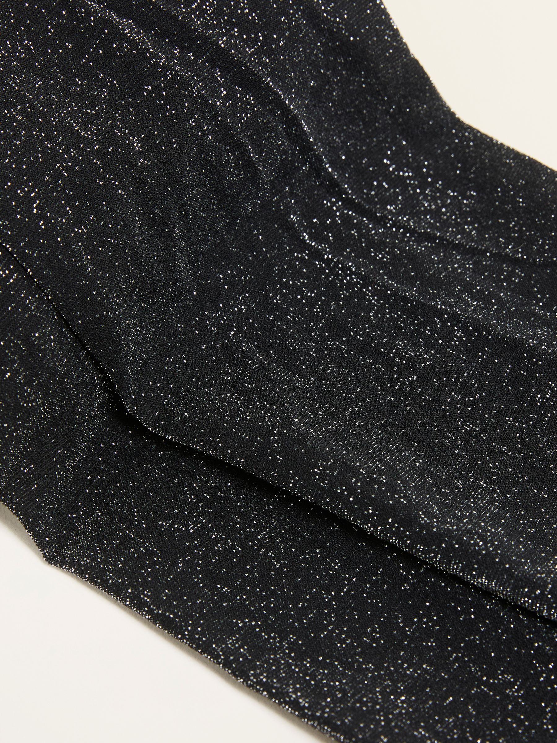 Black Sparkle Tights - Image 2 of 2