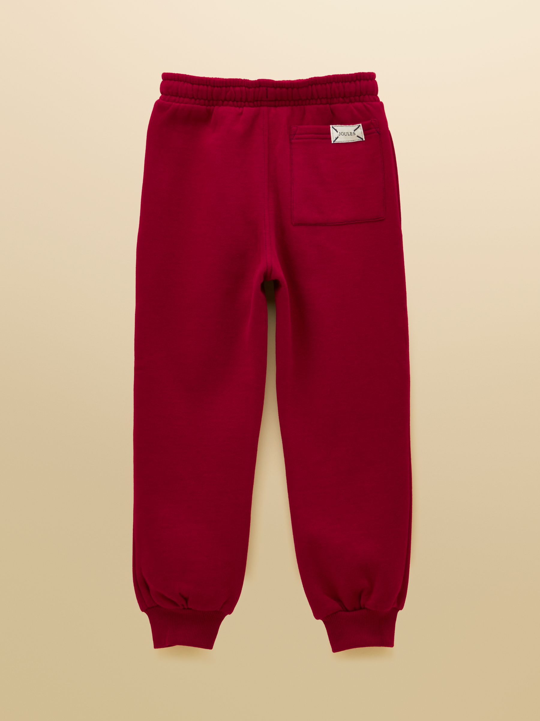 Boys' Ted Red Cuffed Joggers - Image 2 of 5