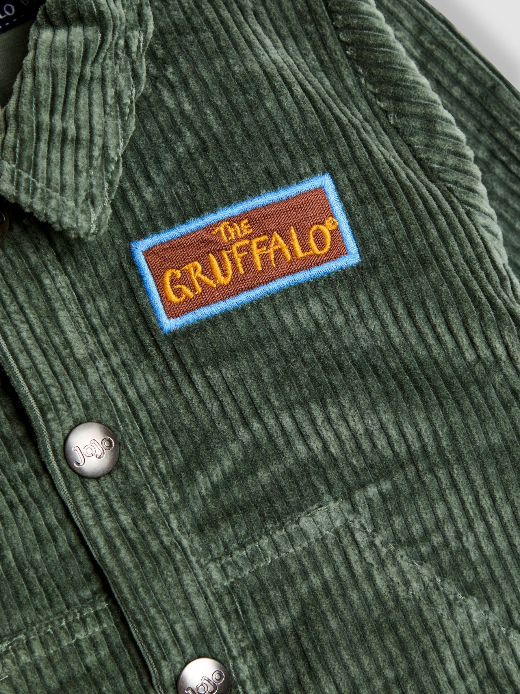 Gruffalo Khaki Green Cord Romper - Image 4 of 5