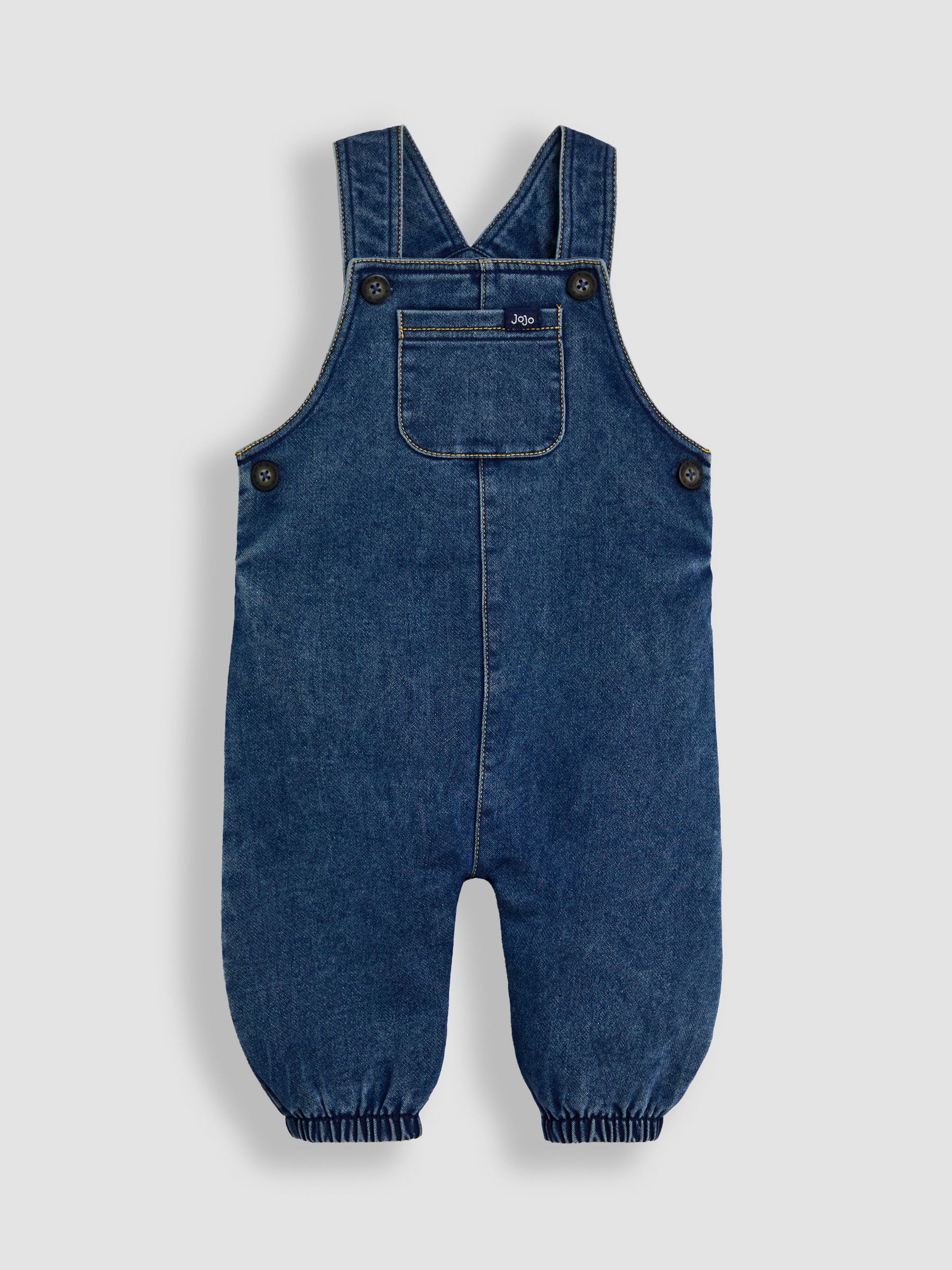 Blue 2-Piece Denim Dungarees & Top Set - Image 2 of 5