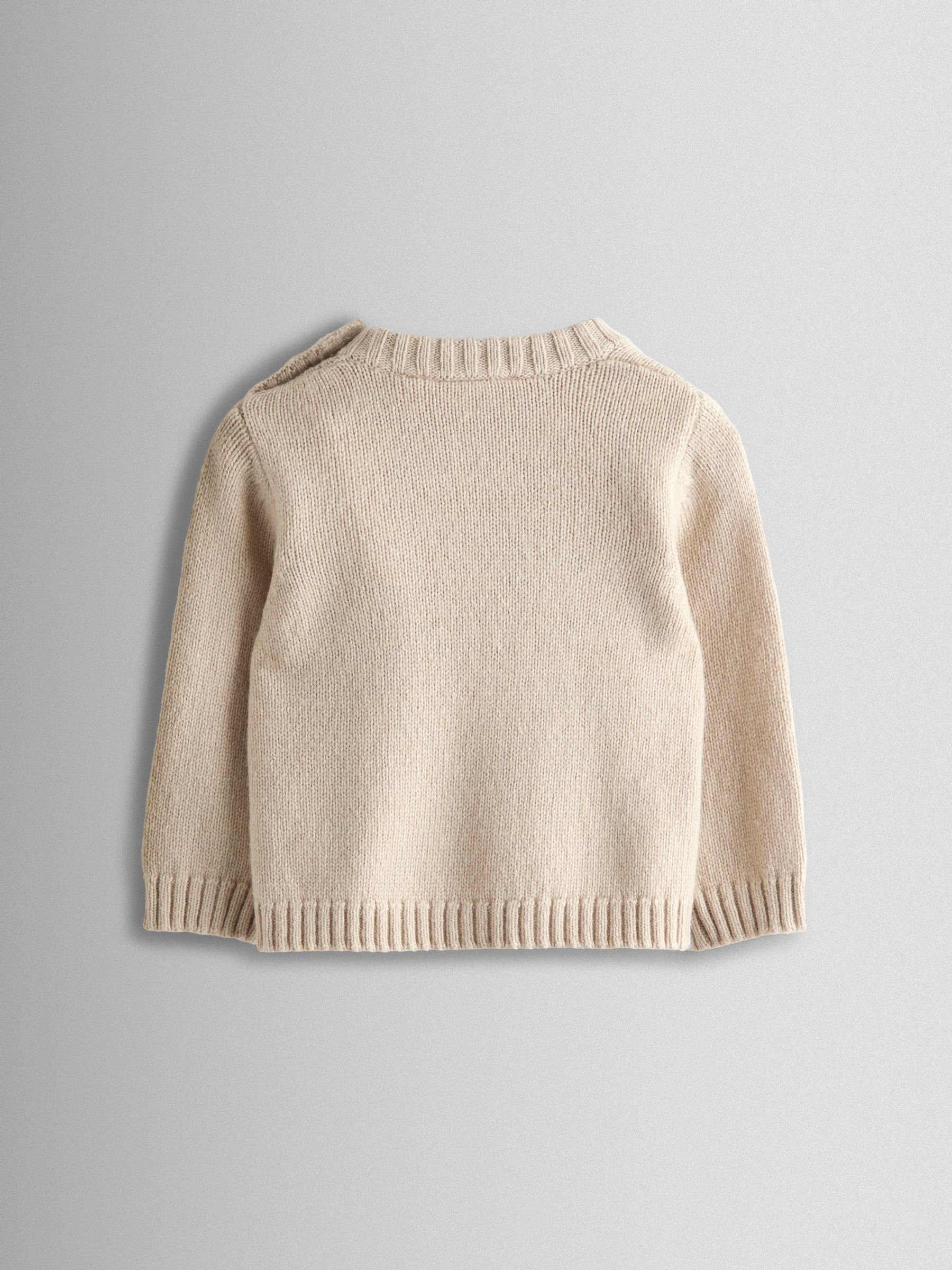 Grey Knit Top & Bottom Set - Image 3 of 6