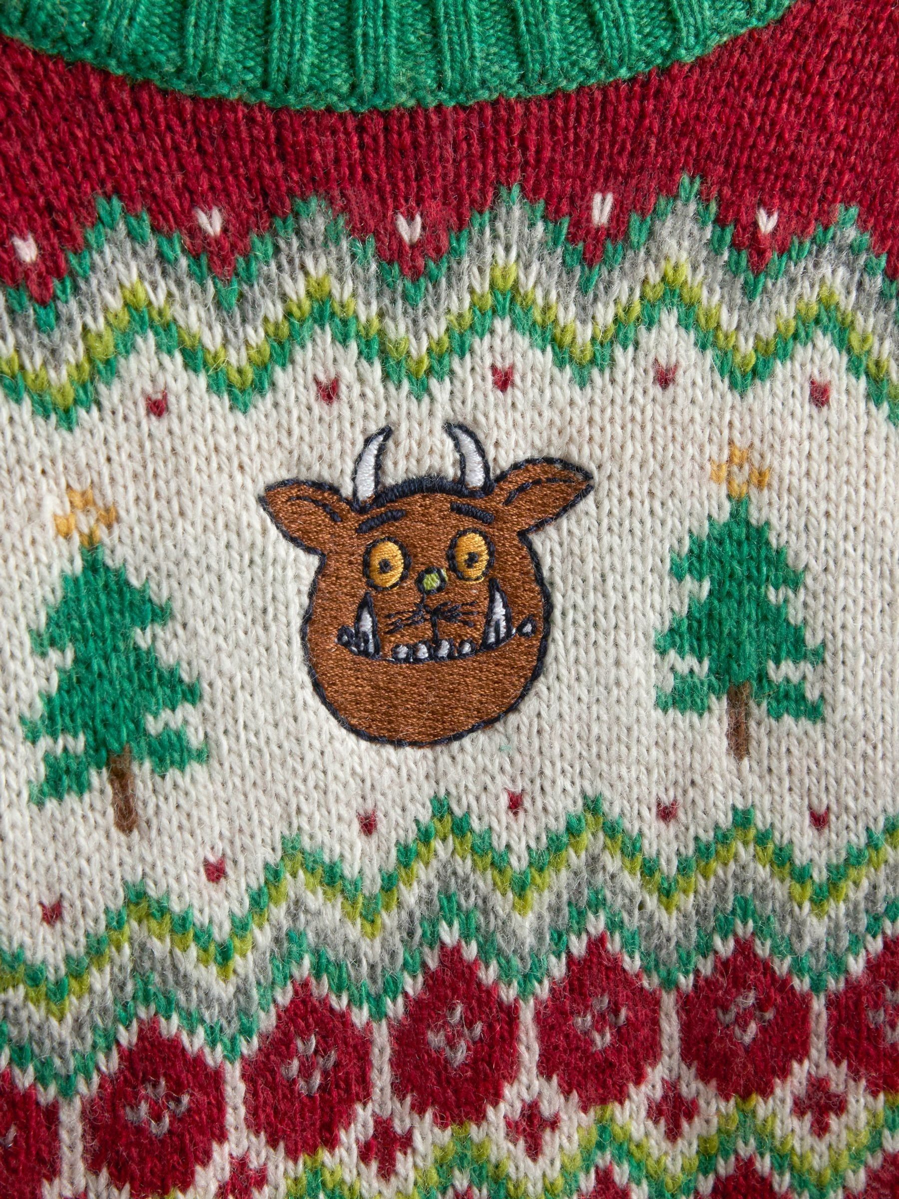 Gruffalo Red Fair Isle Jumper - Image 2 of 3