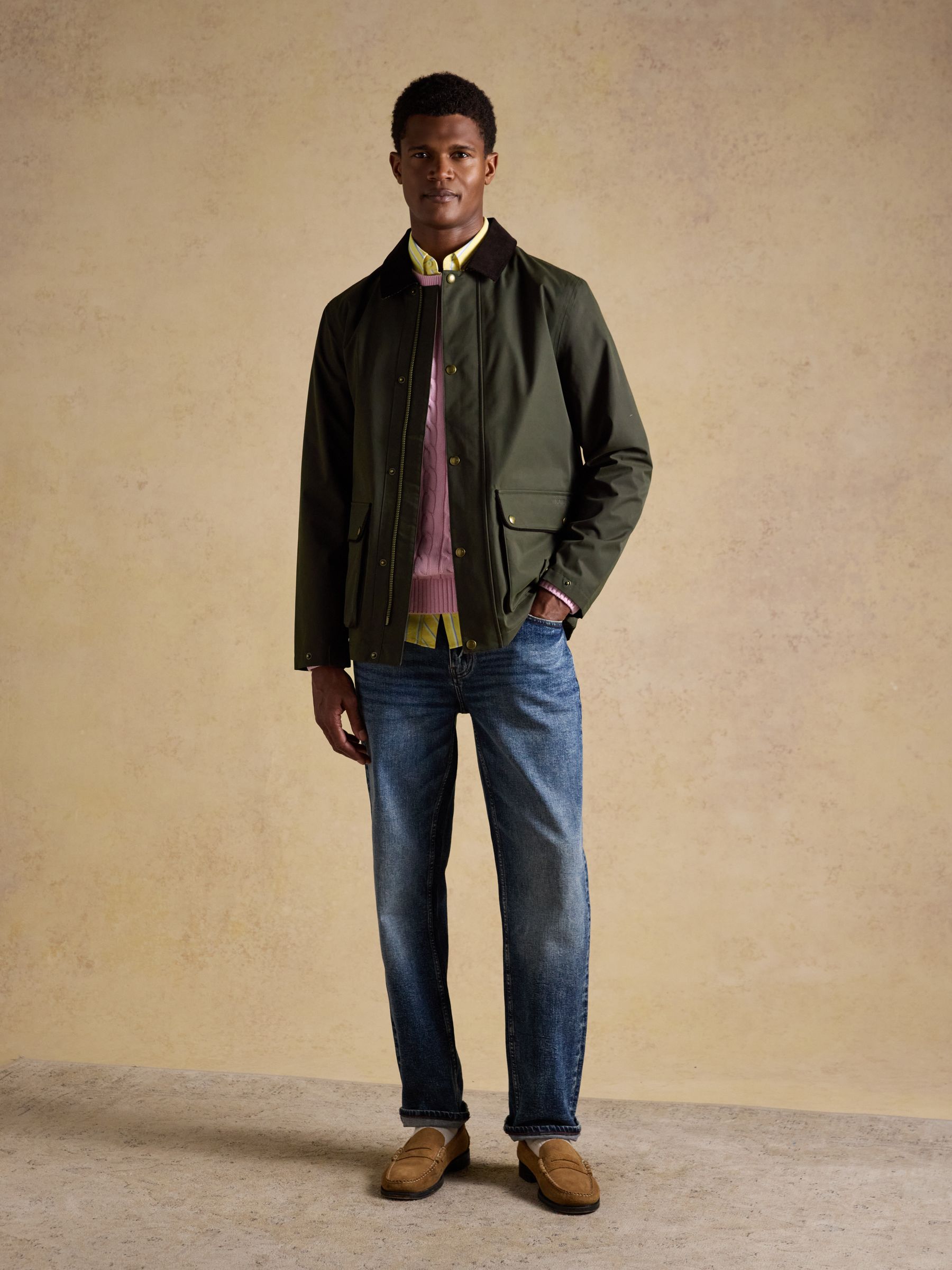 Westcott Khaki Green Waterproof Coat - Image 3 of 13