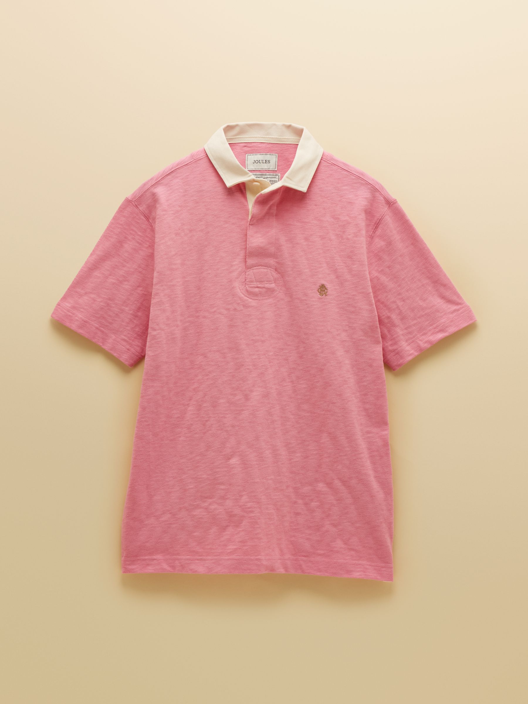 Summer Slub Pink Rugby Shirt - Image 10 of 10