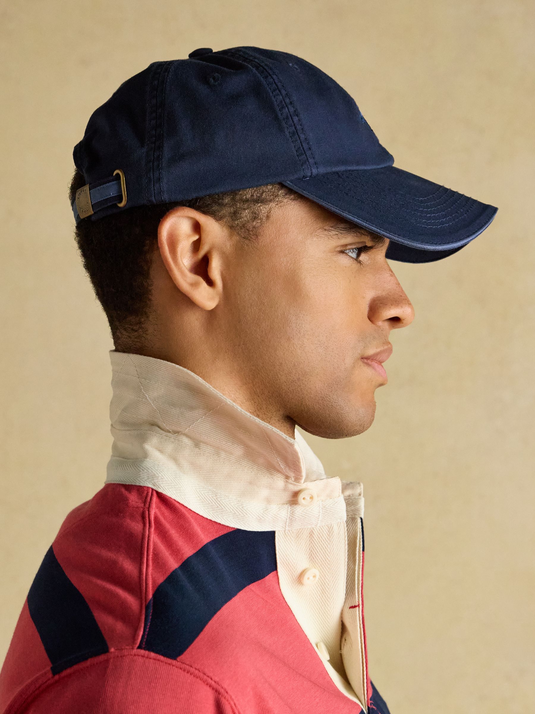 Rugby Club Red & Navy Stripe Long Sleeve Shirt - Image 6 of 10