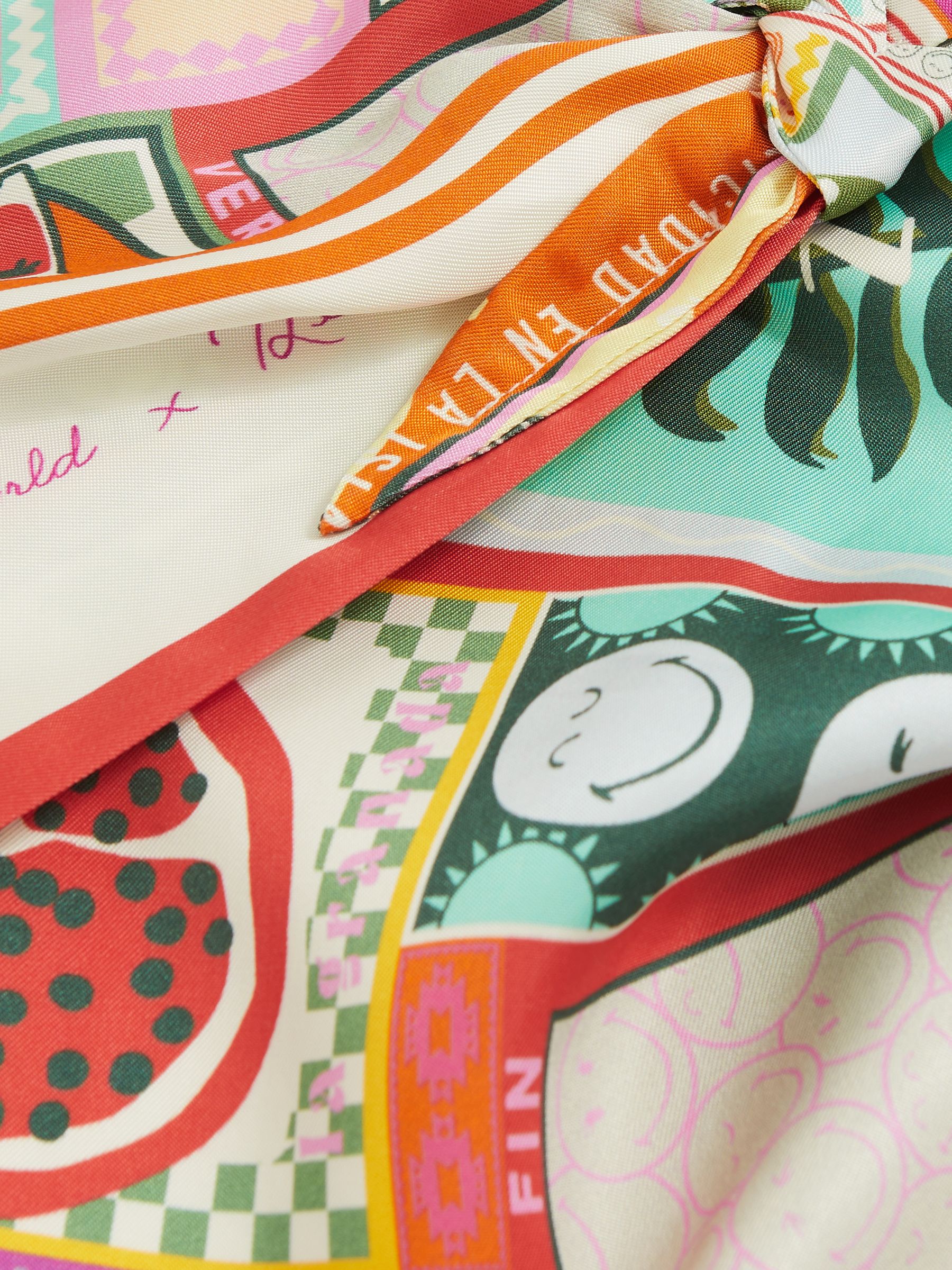 4-9 yrs SmileyWorld | Reiss Motif Print Top in Multi - Image 4 of 4