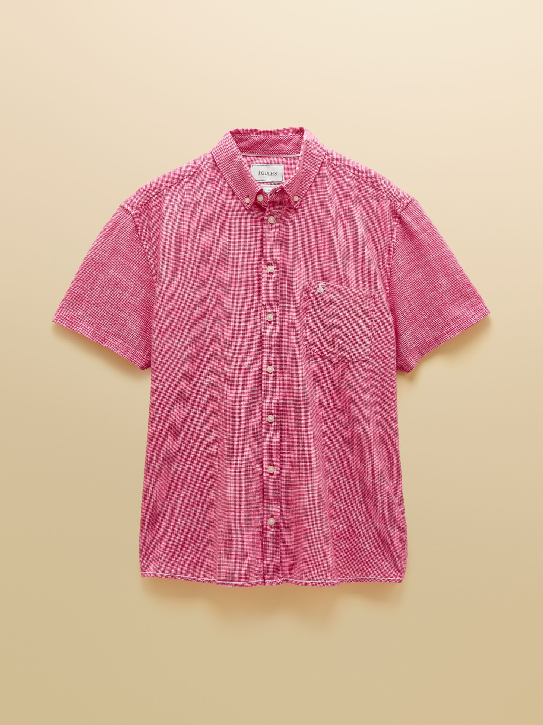 Pink Puppytooth Short Sleeve Classic Fit Shirt - Image 7 of 7