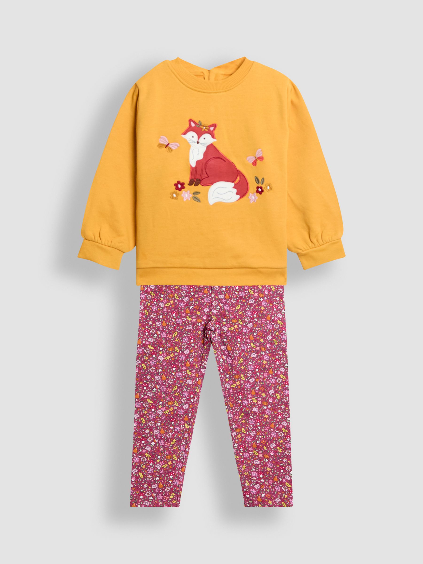 Yellow Sweatshirt and Leggings Set - Image 1 of 5