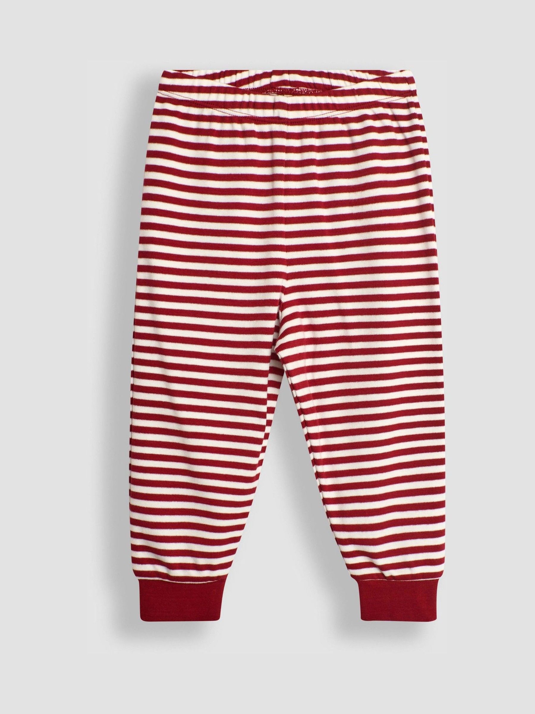 Red Christmas Elf Jersey Pyjamas - Image 4 of 5