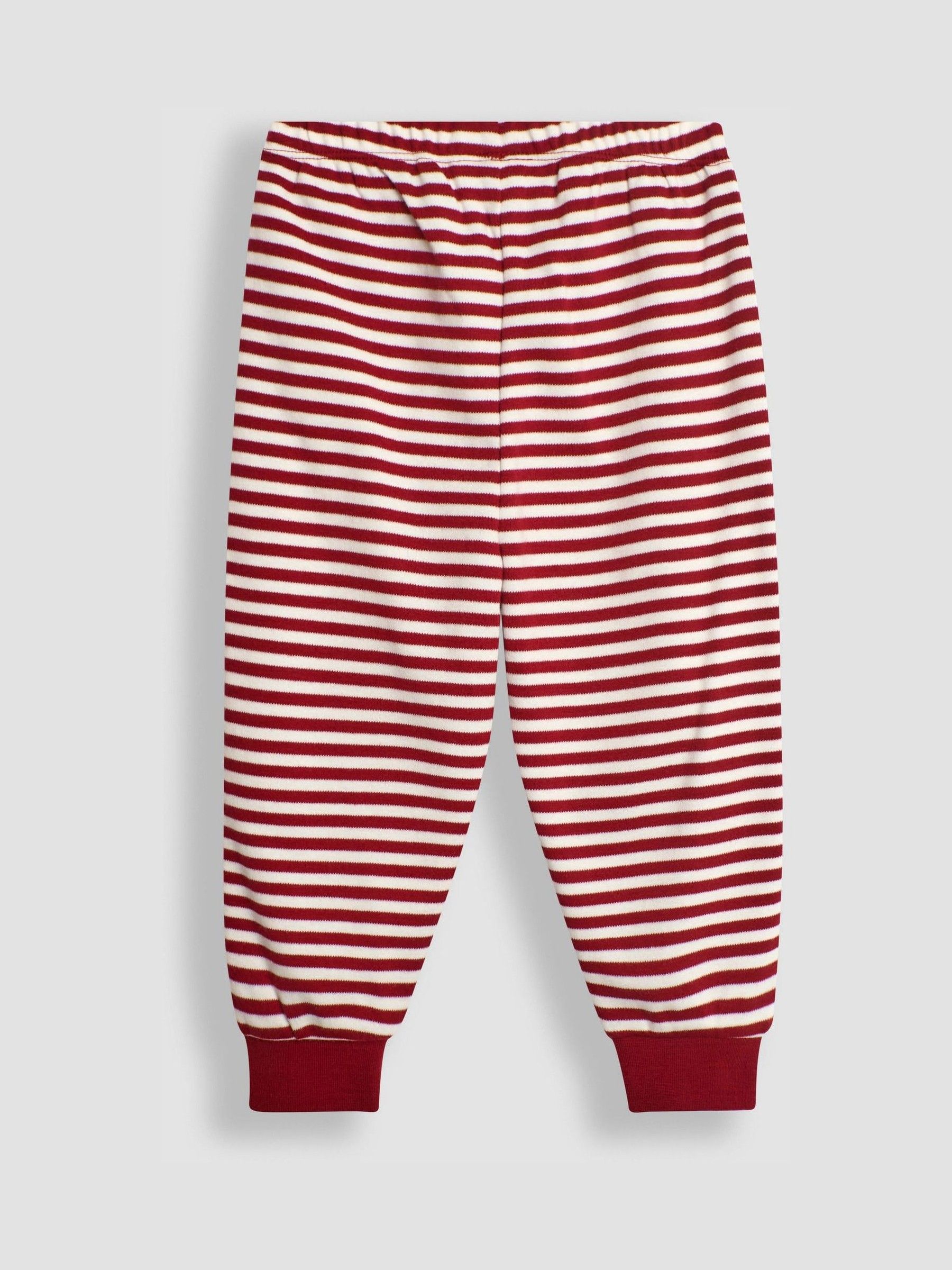 Red Christmas Elf Jersey Pyjamas - Image 5 of 5