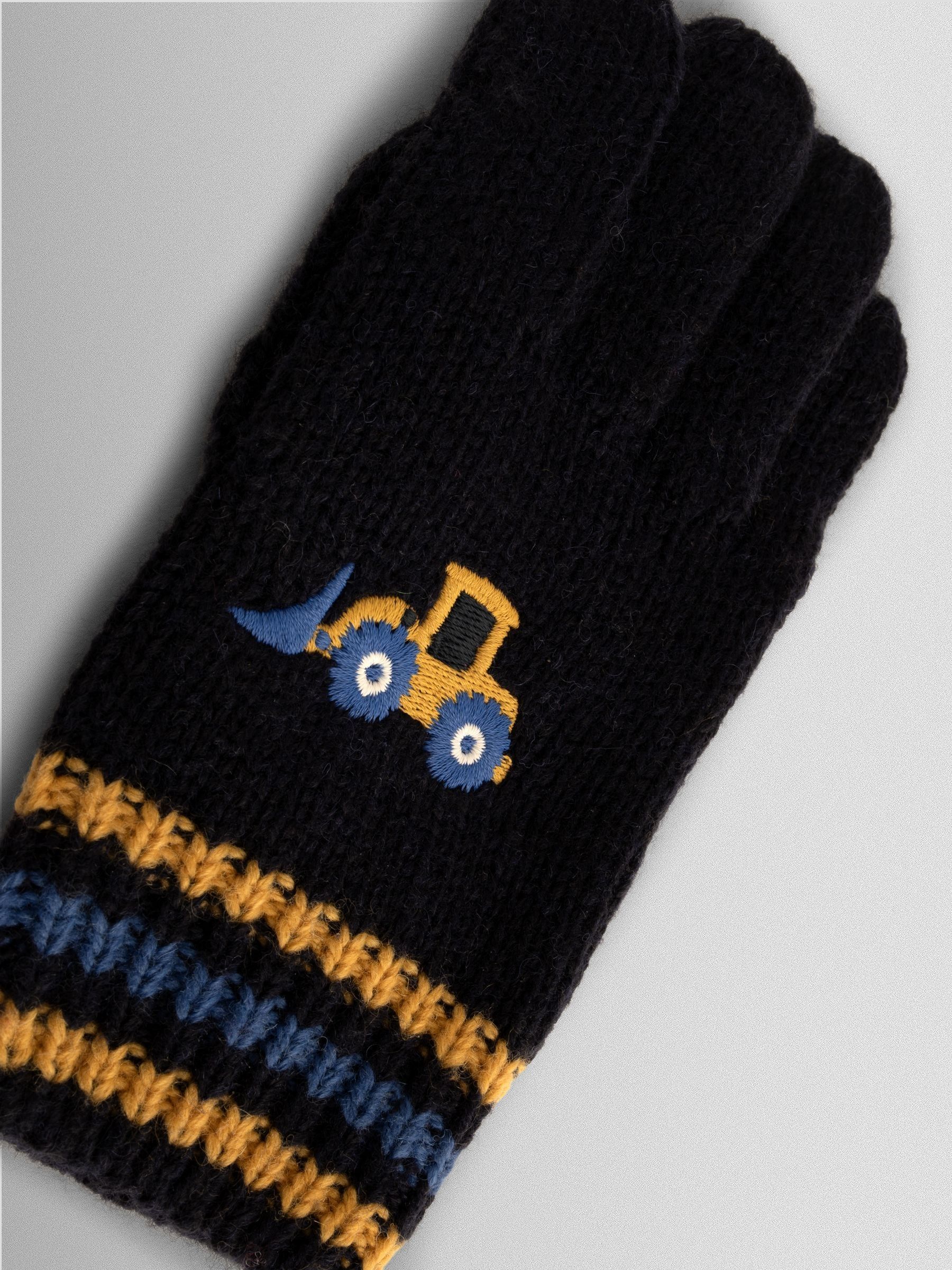 Navy Digger Gloves - Image 3 of 3