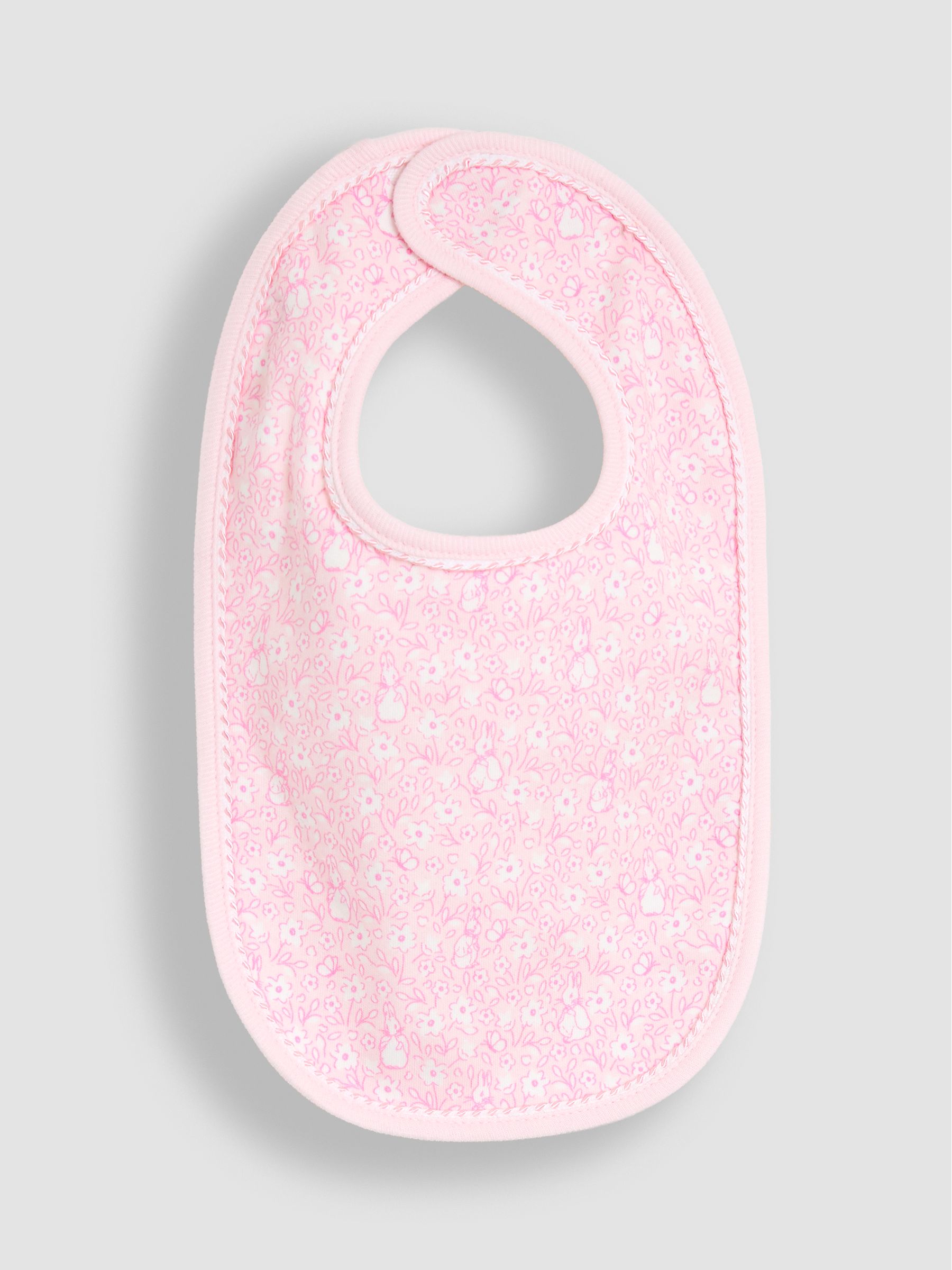 Cream Flopsy 3-Pack Bibs - Image 6 of 9