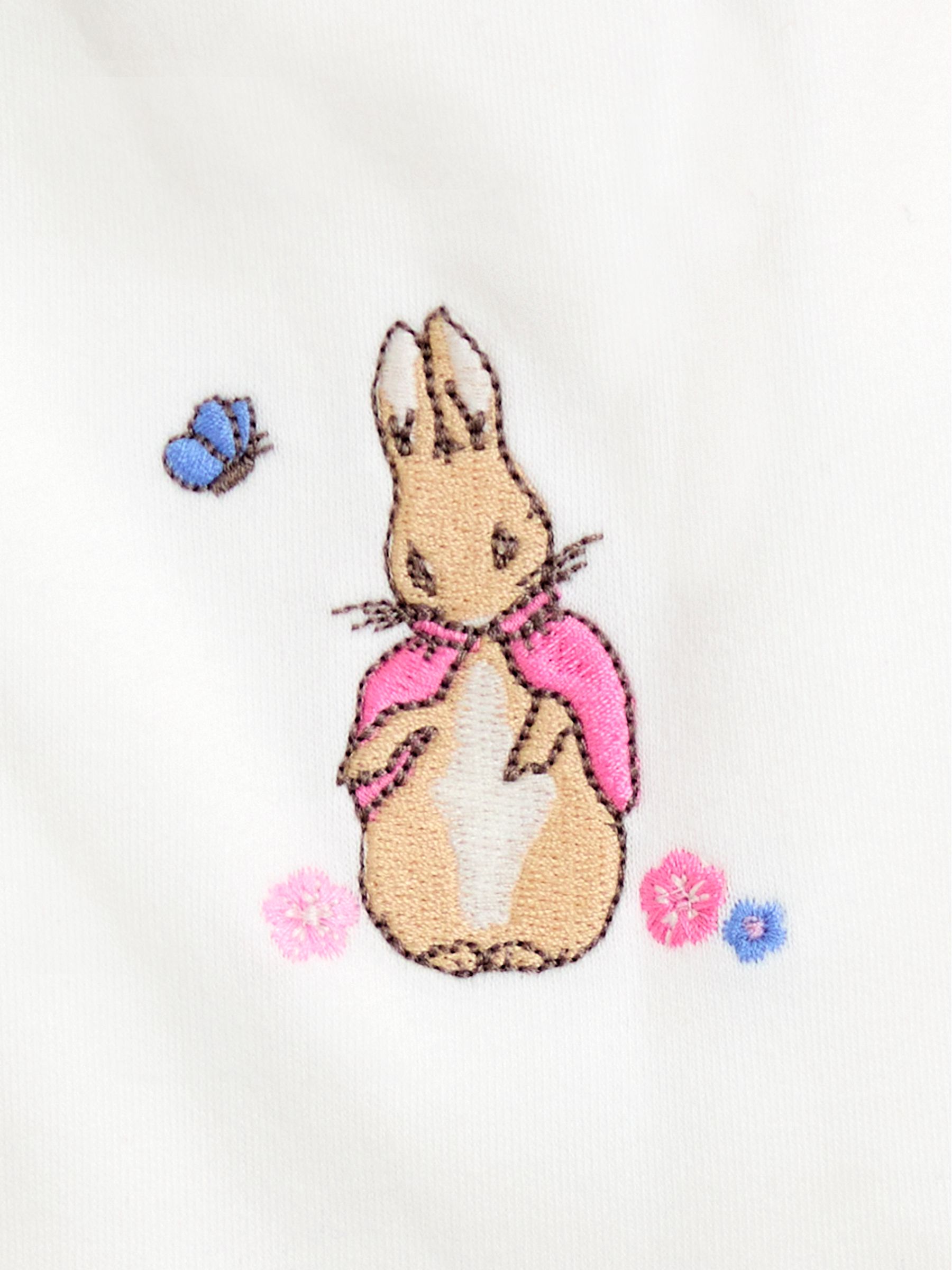 Cream Flopsy 3-Pack Bibs - Image 9 of 9