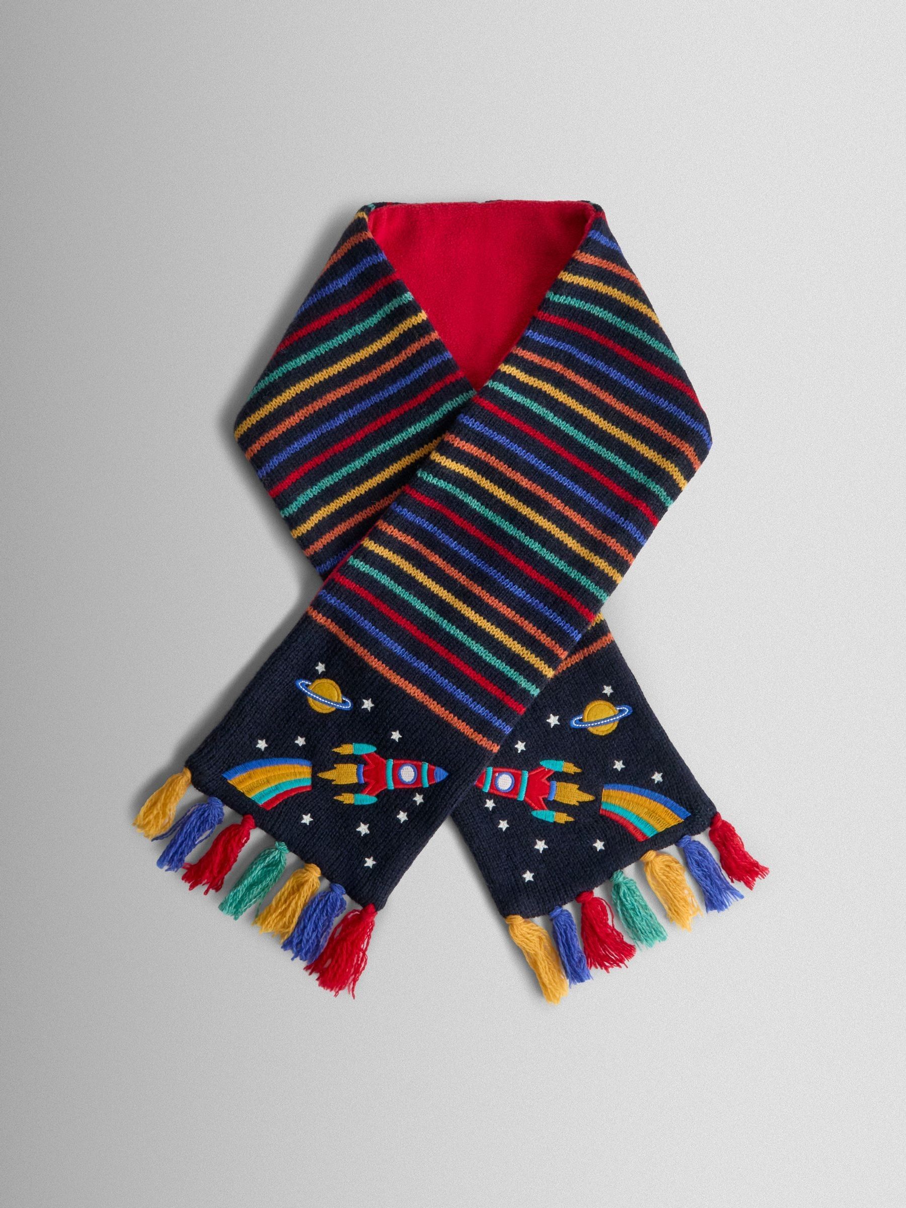 Navy Space Scarf - Image 3 of 4