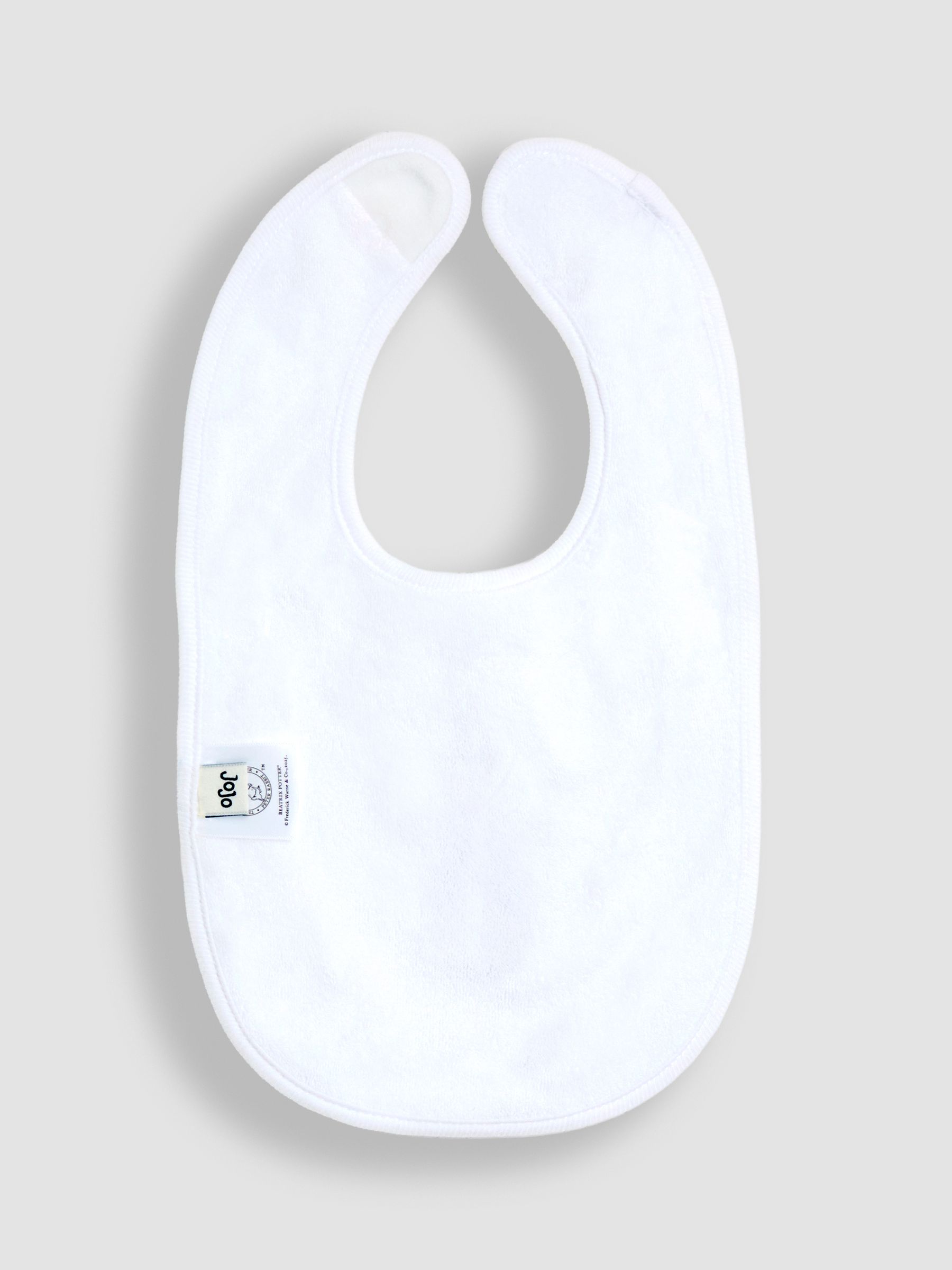 White 2-Pack Bibs - Image 3 of 5