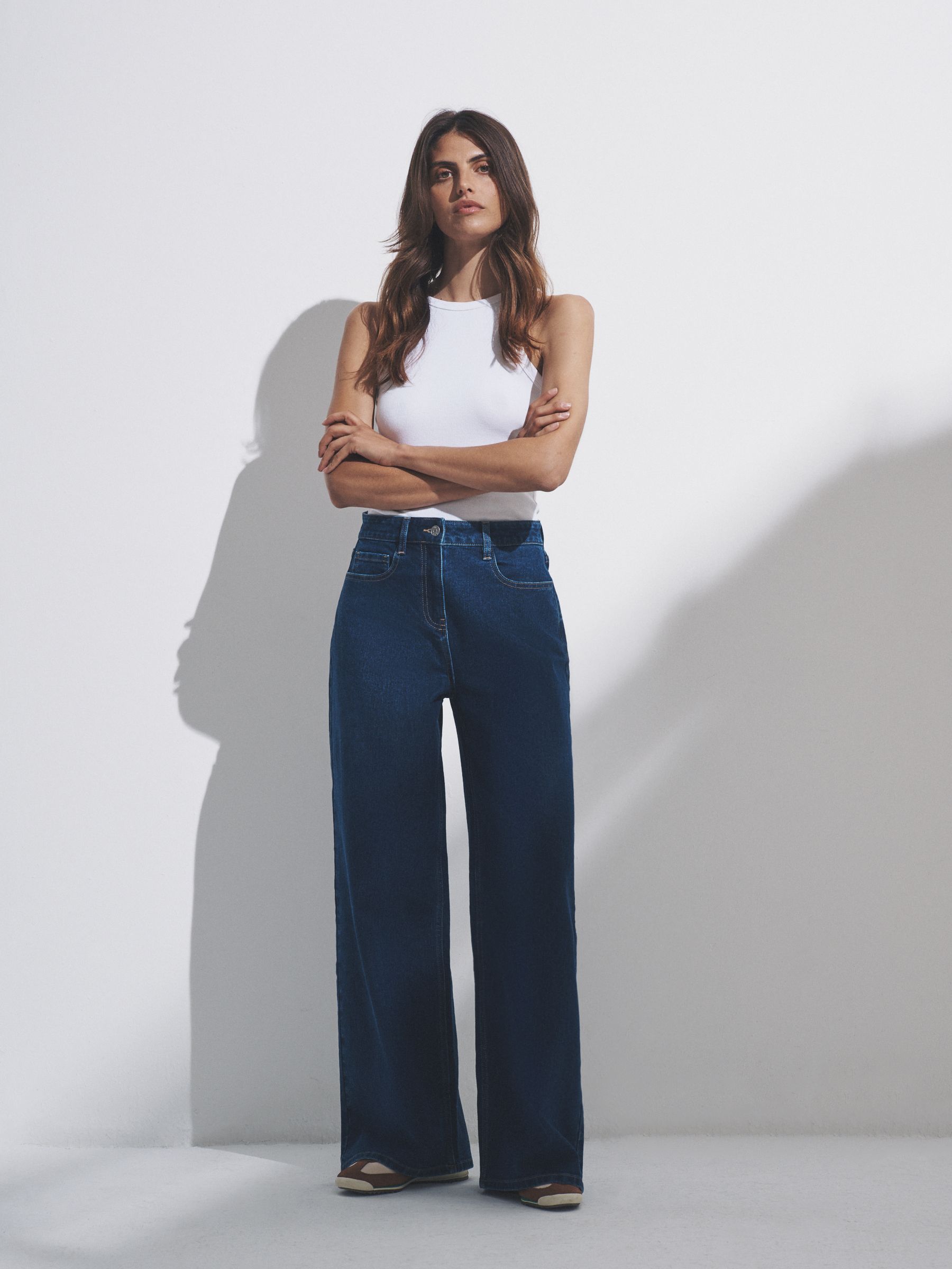 Indigo Blue/Black - 2 Pack Denim Straight Leg Jeans - Image 1 of 15