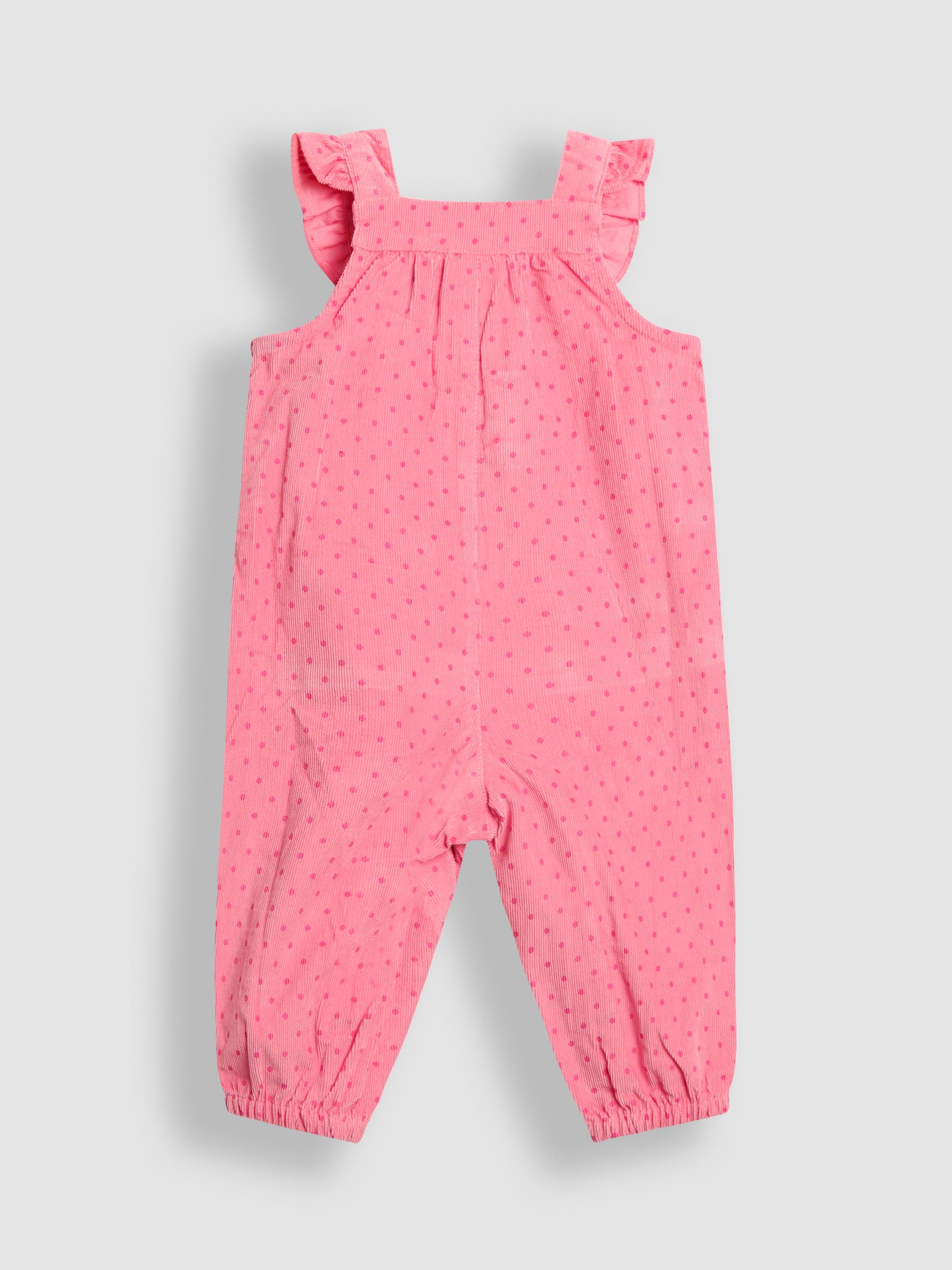 Pink Appliqué Cord Dungarees & Top Set - Image 3 of 6