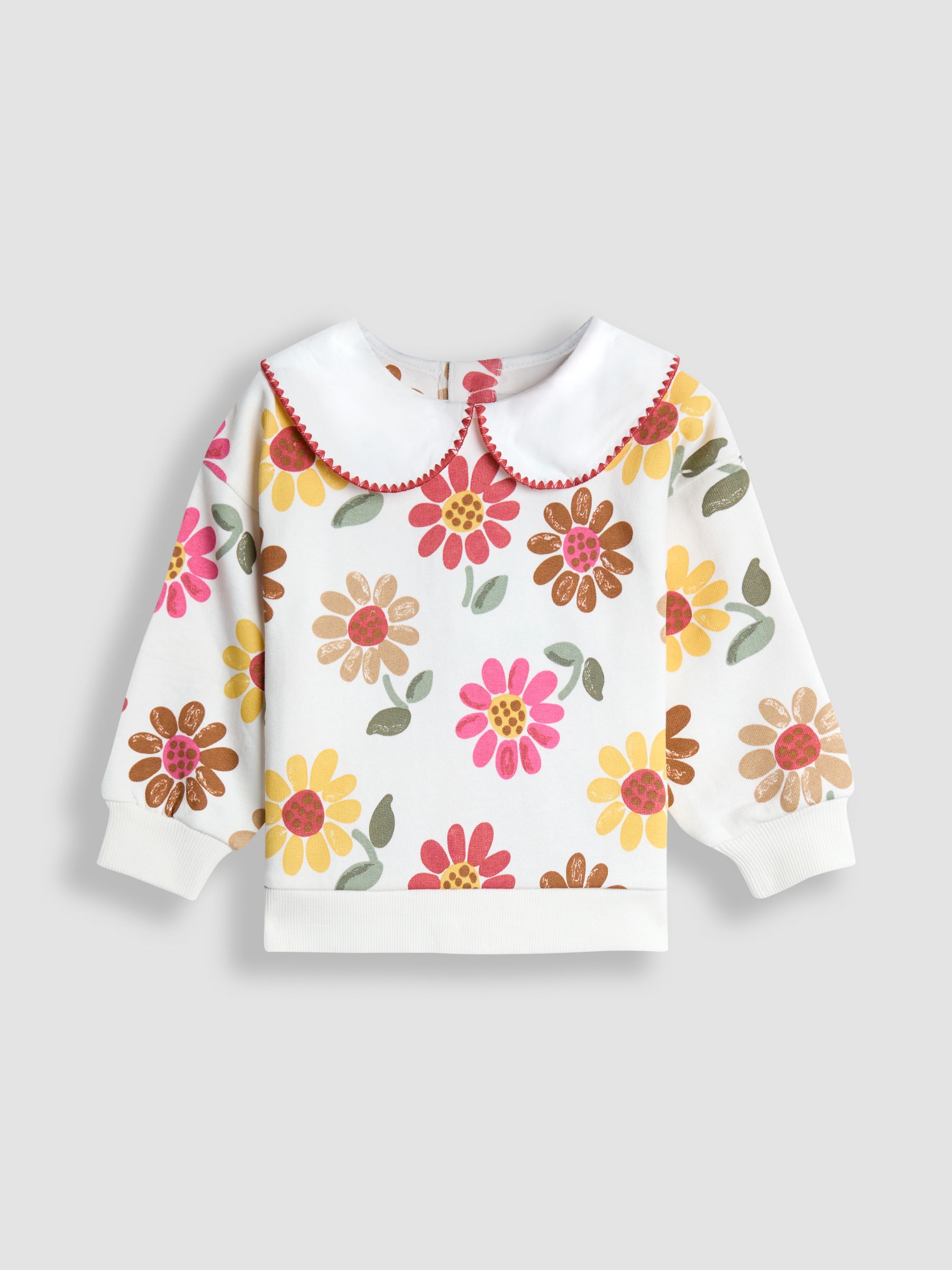 Cream Printed Sweatshirt & Legging Set - Image 7 of 11
