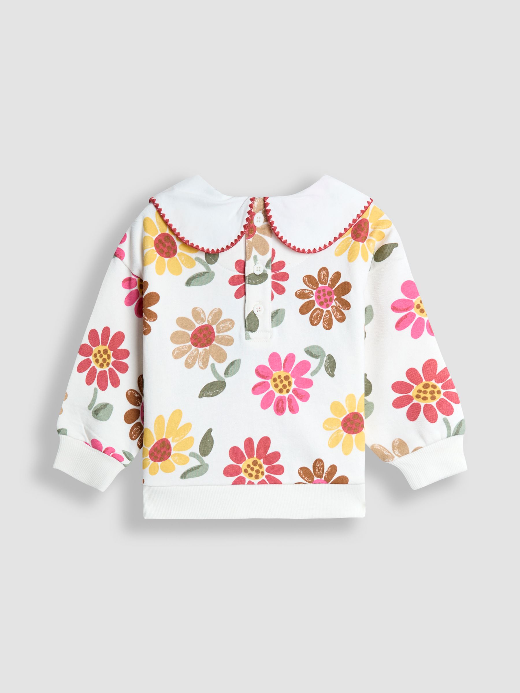 Cream Printed Sweatshirt & Legging Set - Image 8 of 11