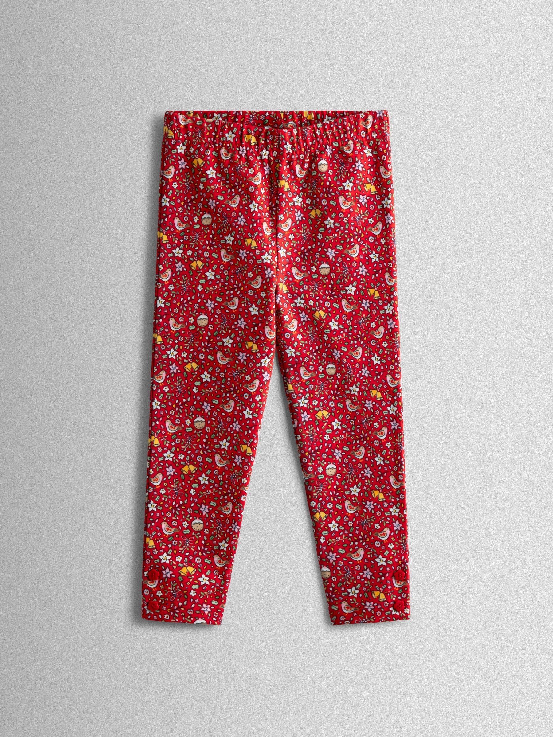 Pink Reindeer Sequin Sweatshirt & Leggings Set - Image 7 of 8