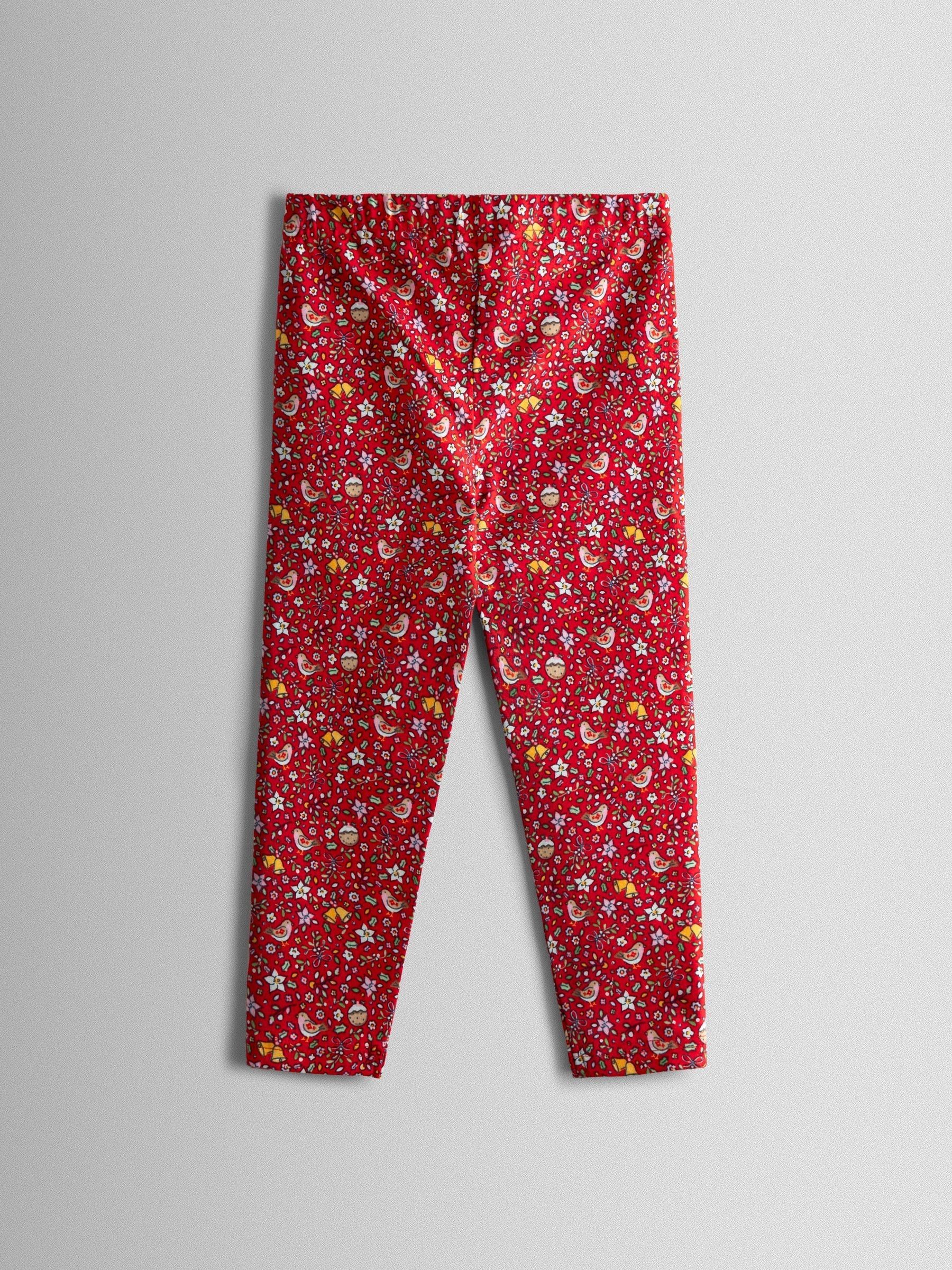 Pink Reindeer Sequin Sweatshirt & Leggings Set - Image 8 of 8