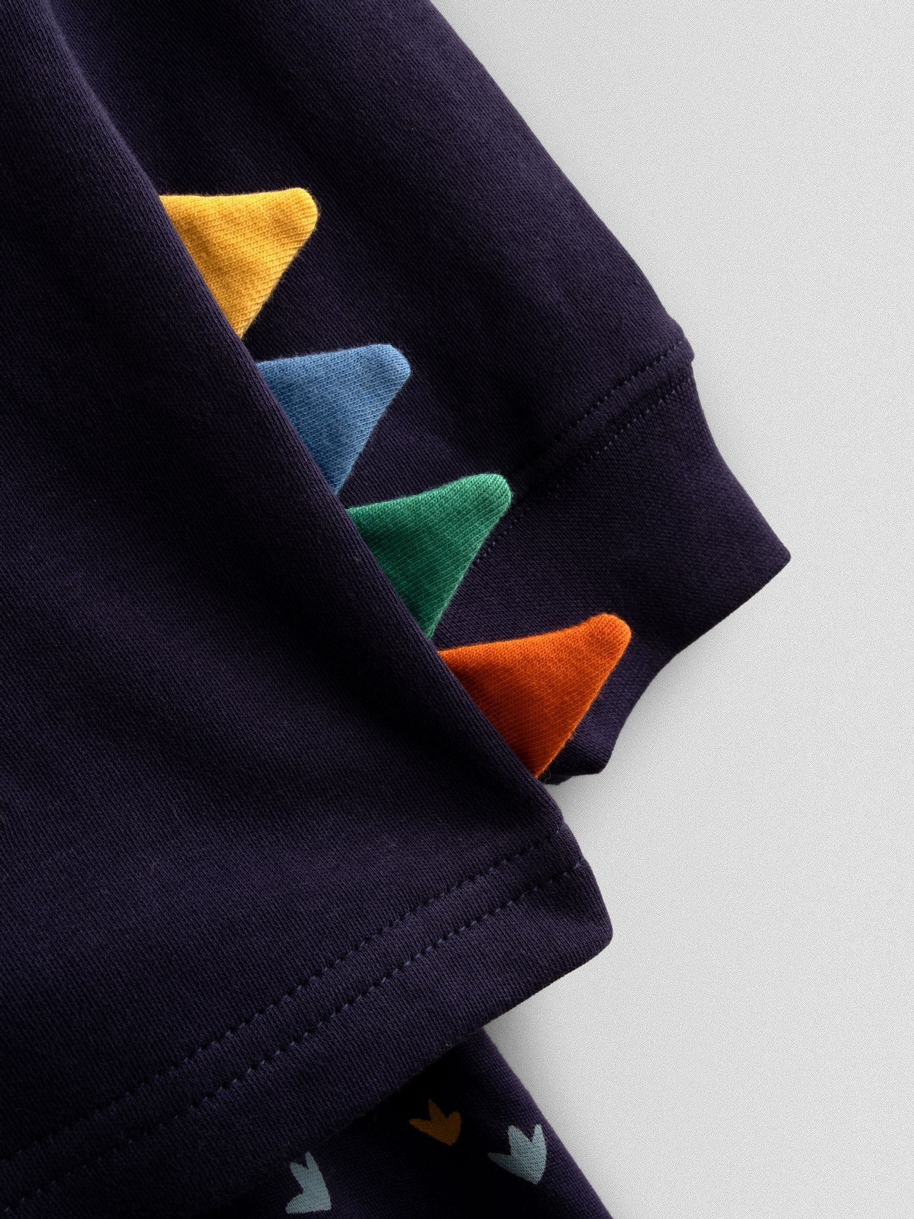 Navy Dino Cosy Jersey Pyjamas - Image 7 of 7