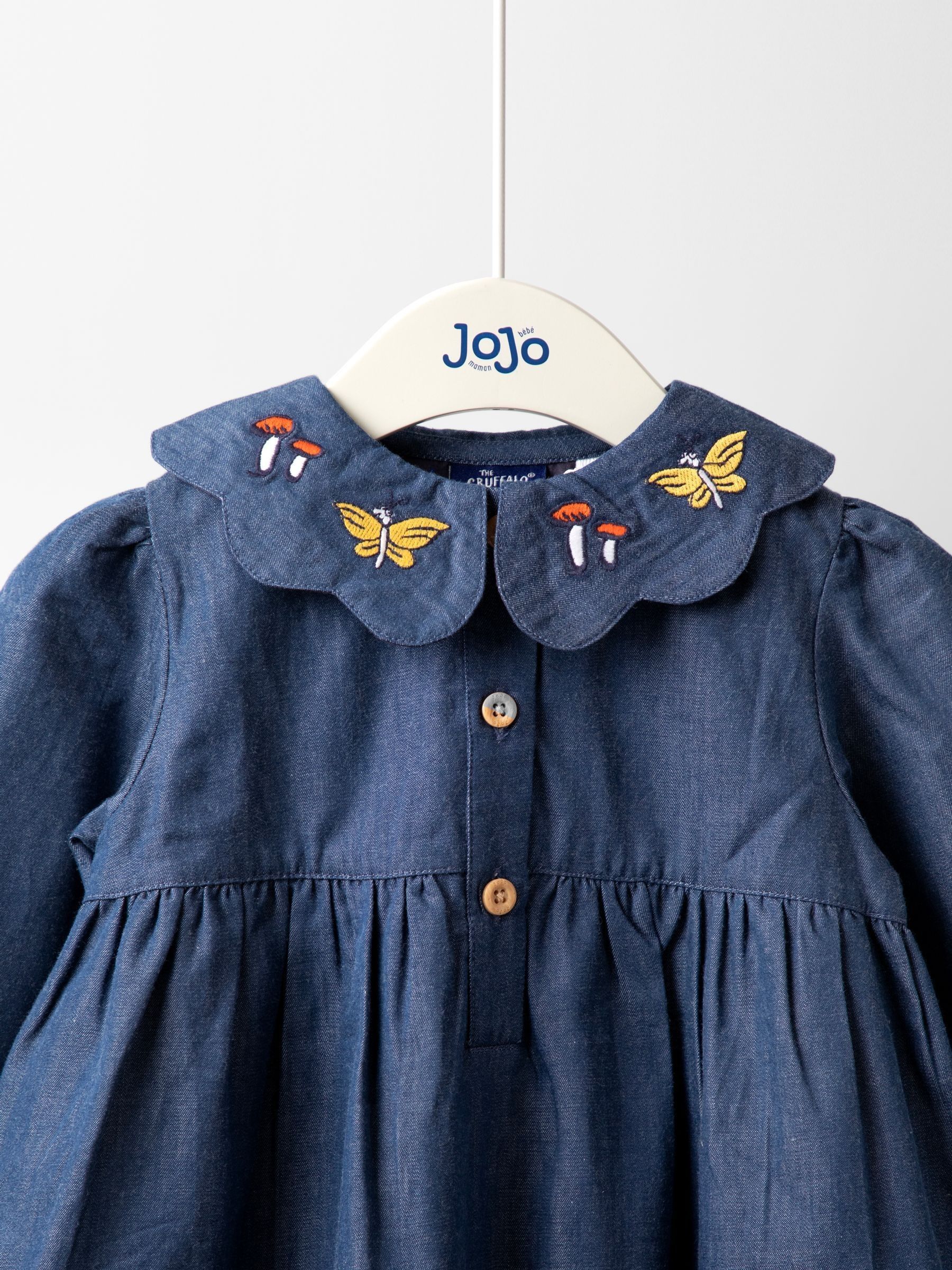Blue Gruffalo Chambray Button Through Dress - Image 3 of 5