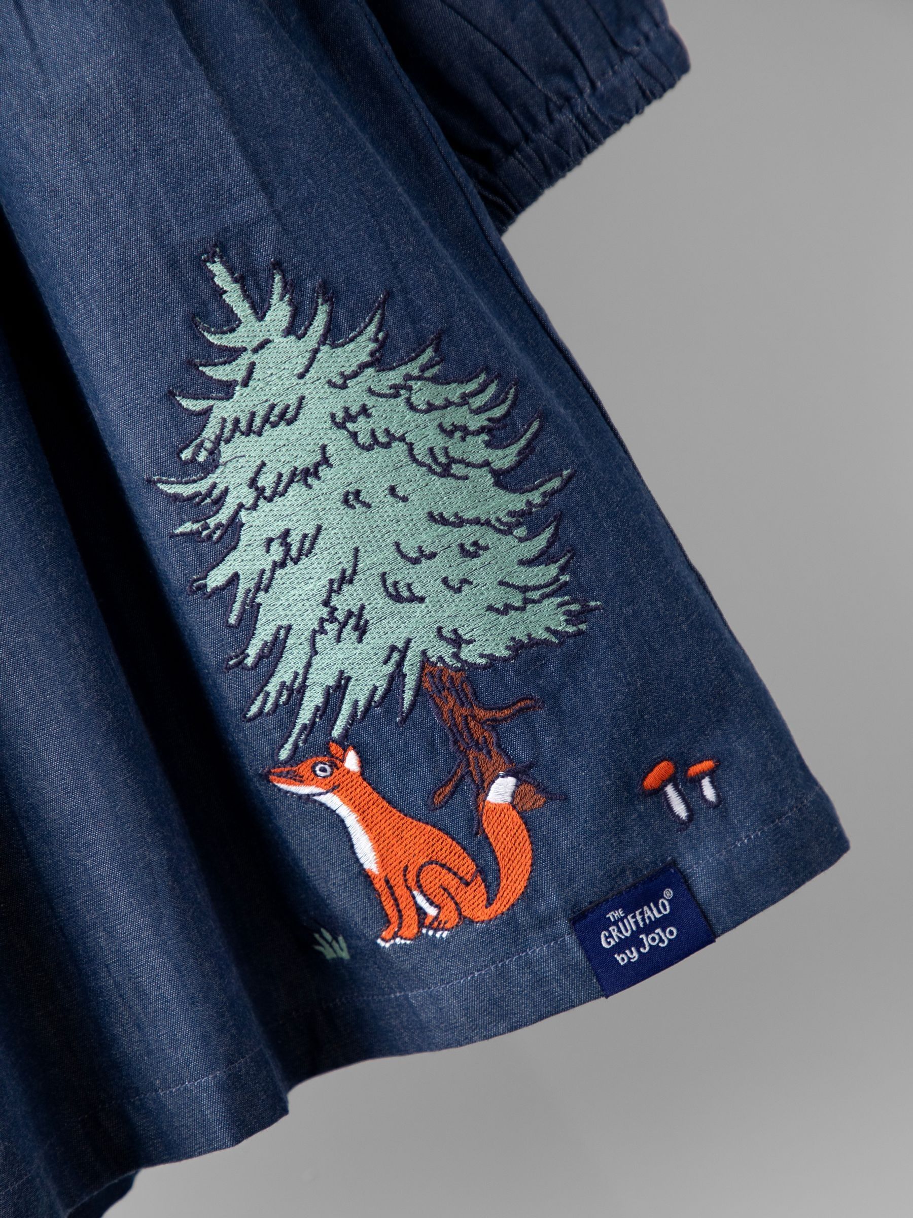 Blue Gruffalo Chambray Button Through Dress - Image 5 of 5