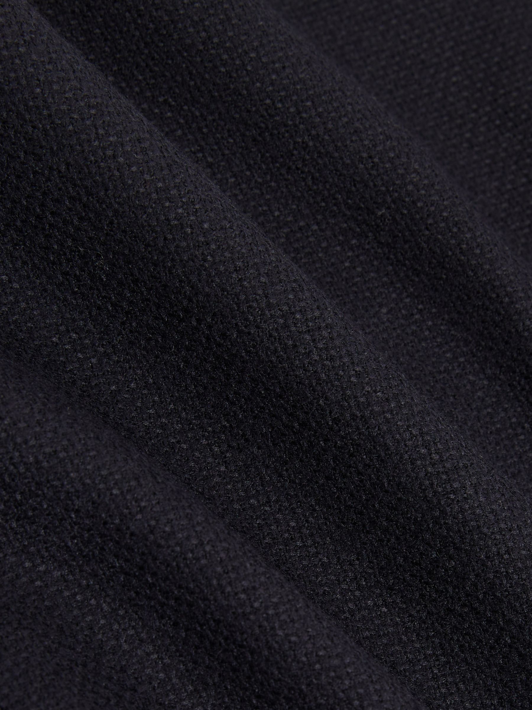 Wool-Blend Single-Breasted Blazer Tailored-Fit in Navy - image 4