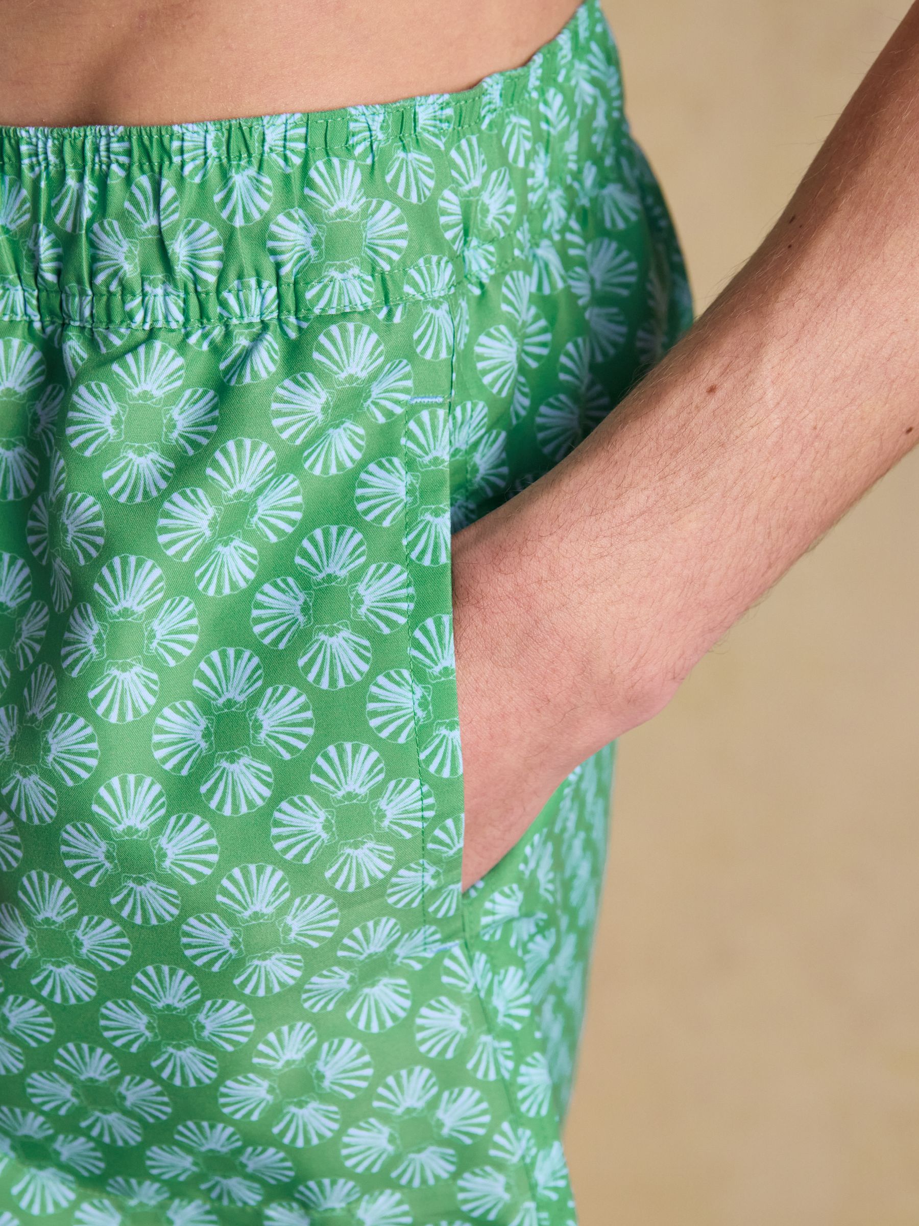 Overton Mint Green Swimming Shorts - Image 6 of 7